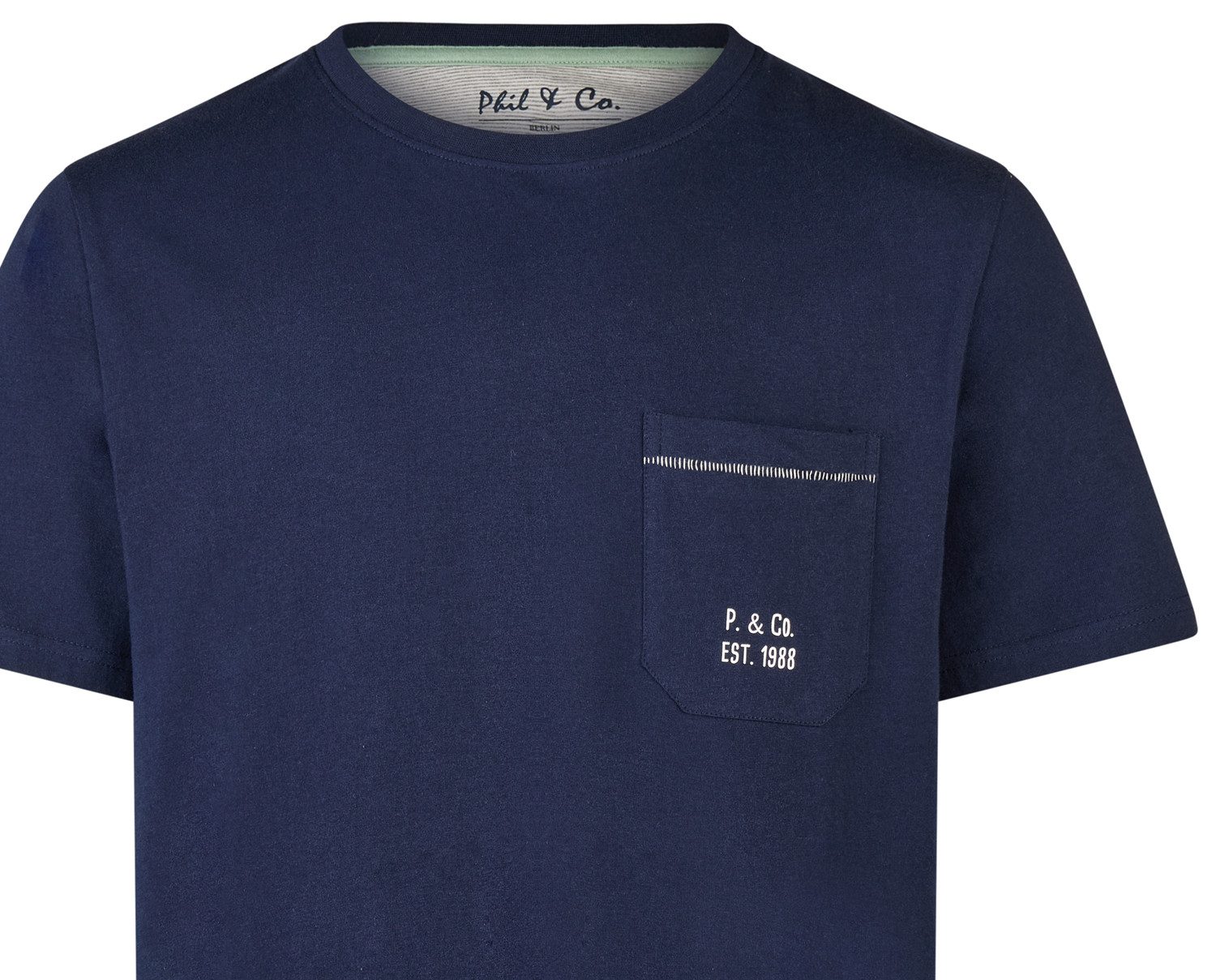 Phil & Co. Pyjamaoberteil Easy Sleep (Packung, 1-tlg., 1-teilig) Herren Sch günstig online kaufen