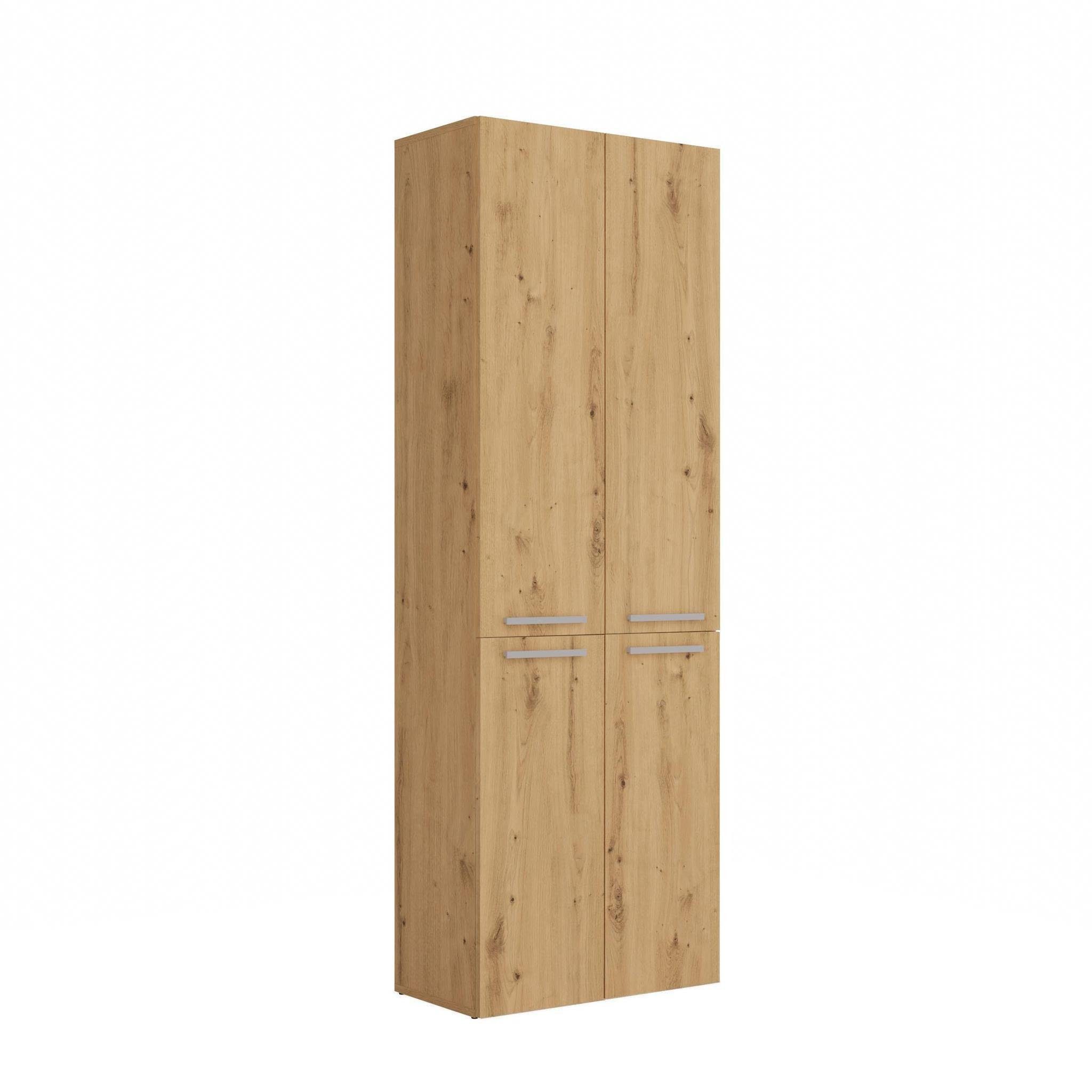 Beautysofa Hochschrank Nolan 1k DD (Badezimmerschrank, günstig online kaufen
