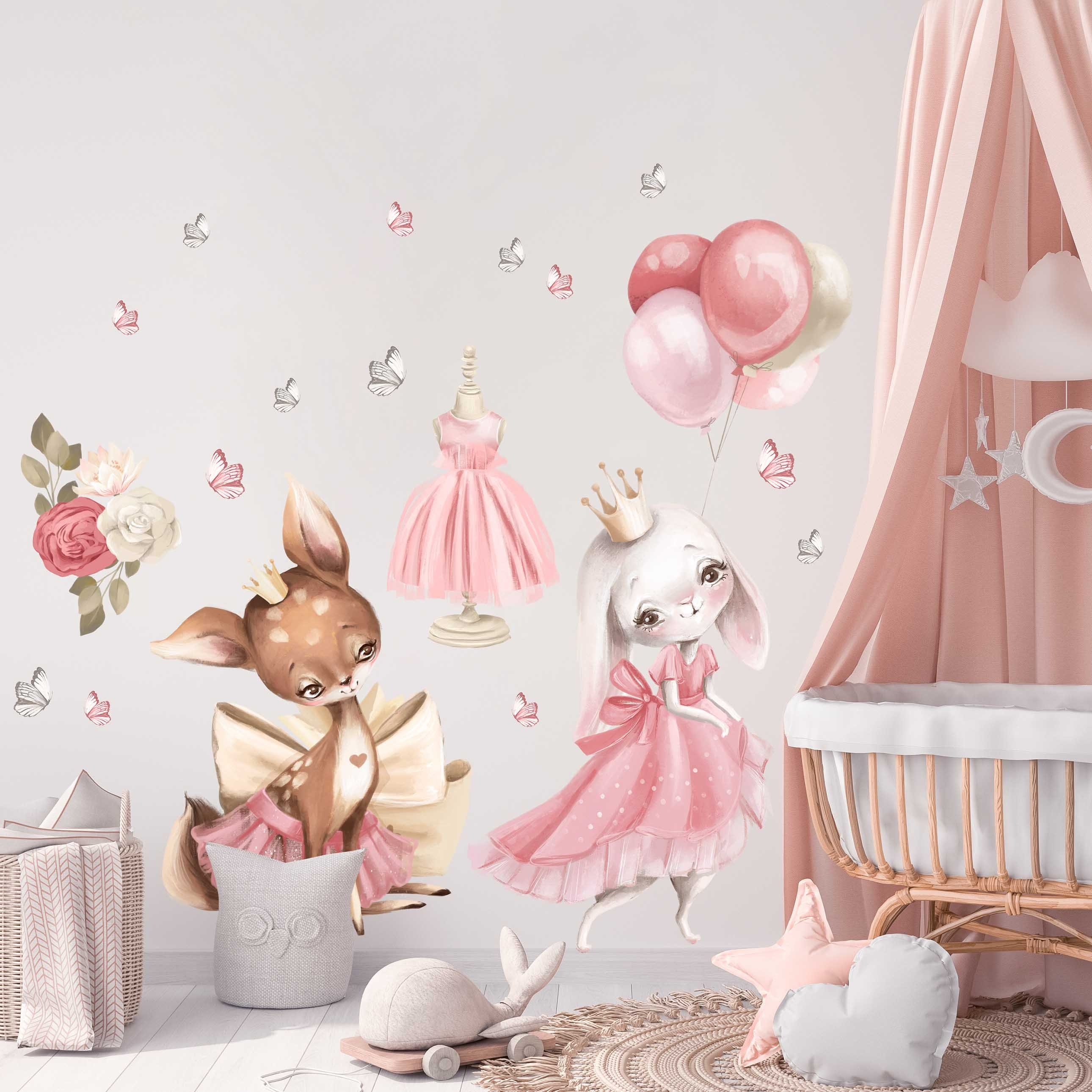 WANDKIND Wandtattoo Prinzessin Hase V385 (Prinzessin), günstig online kaufen