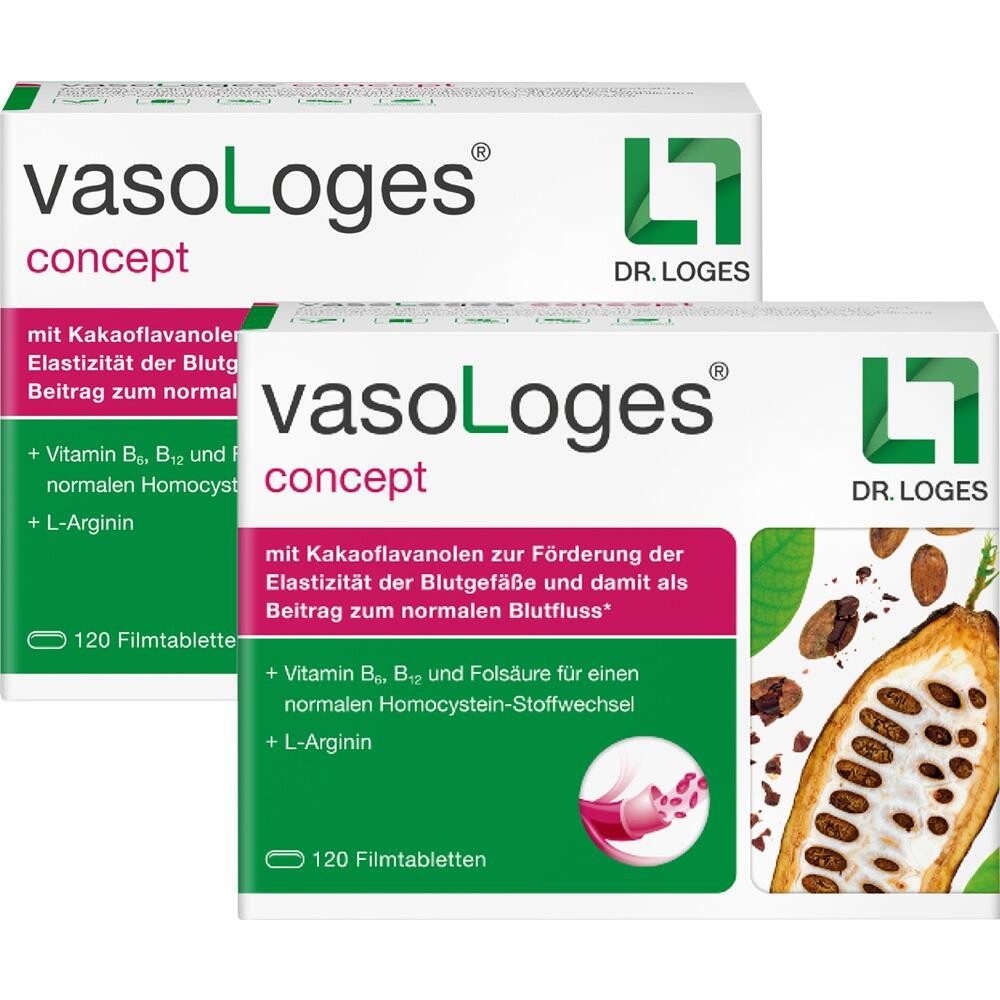 Dr. Loges + Co. GmbH VASOLOGES concept Filmtabletten Filmtabletten, 240 St.