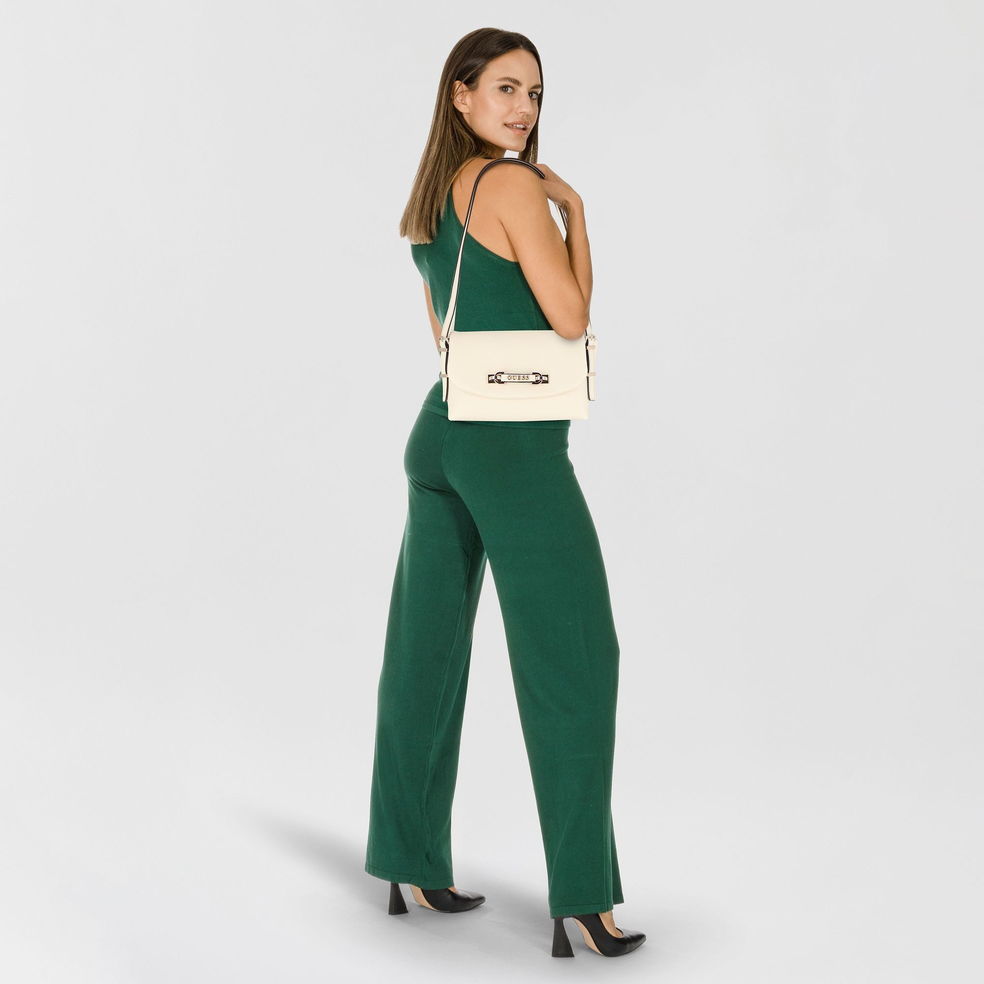 Guess Schultertasche Lefia, Polyurethan