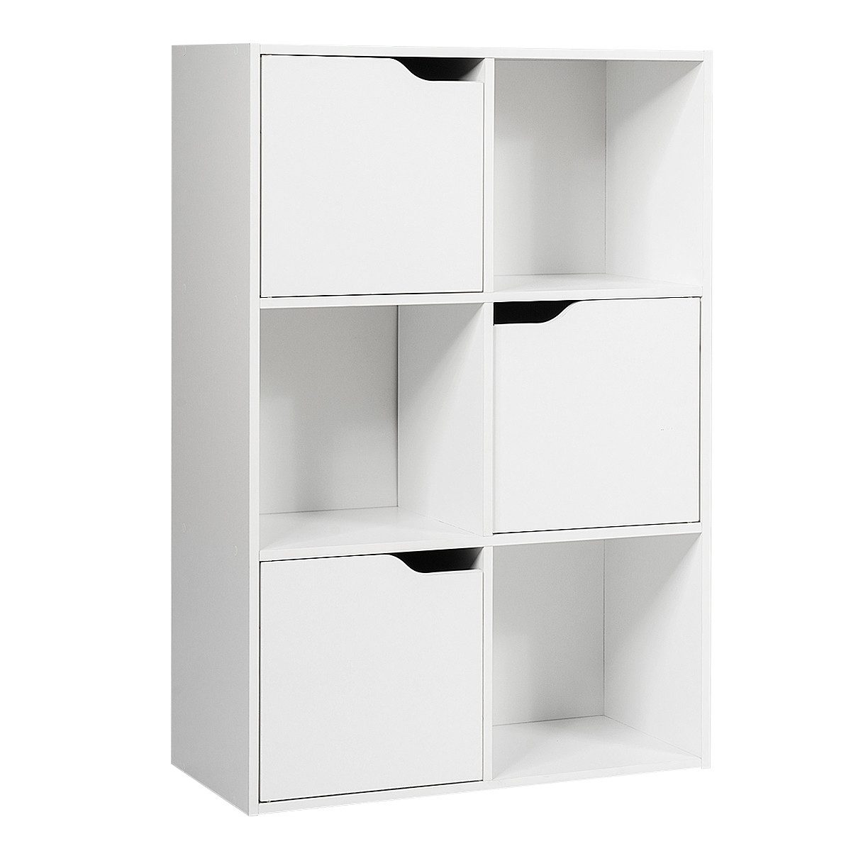 COSTWAY Bücherregal Aufbewahrungsregal günstig online kaufen