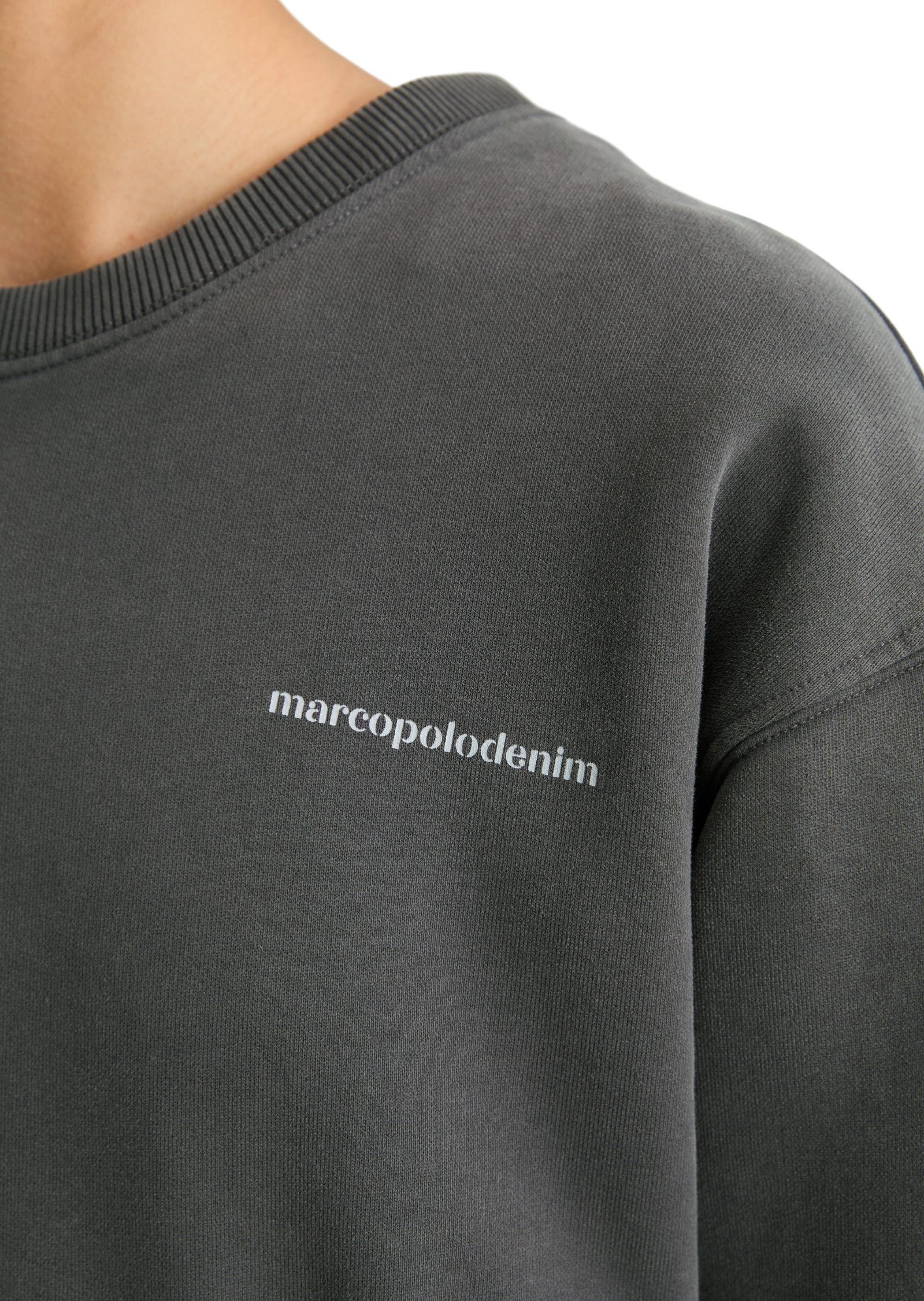Marc O'Polo DENIM Sweatshirt aus softer Bio-Baumwolle – Bild 4 von 5