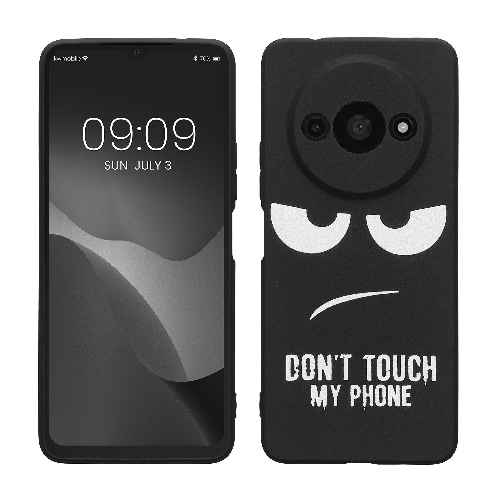 kwmobile Smartphone-Hülle Hülle für Xiaomi Redmi A3, Handyhülle Silikon Case