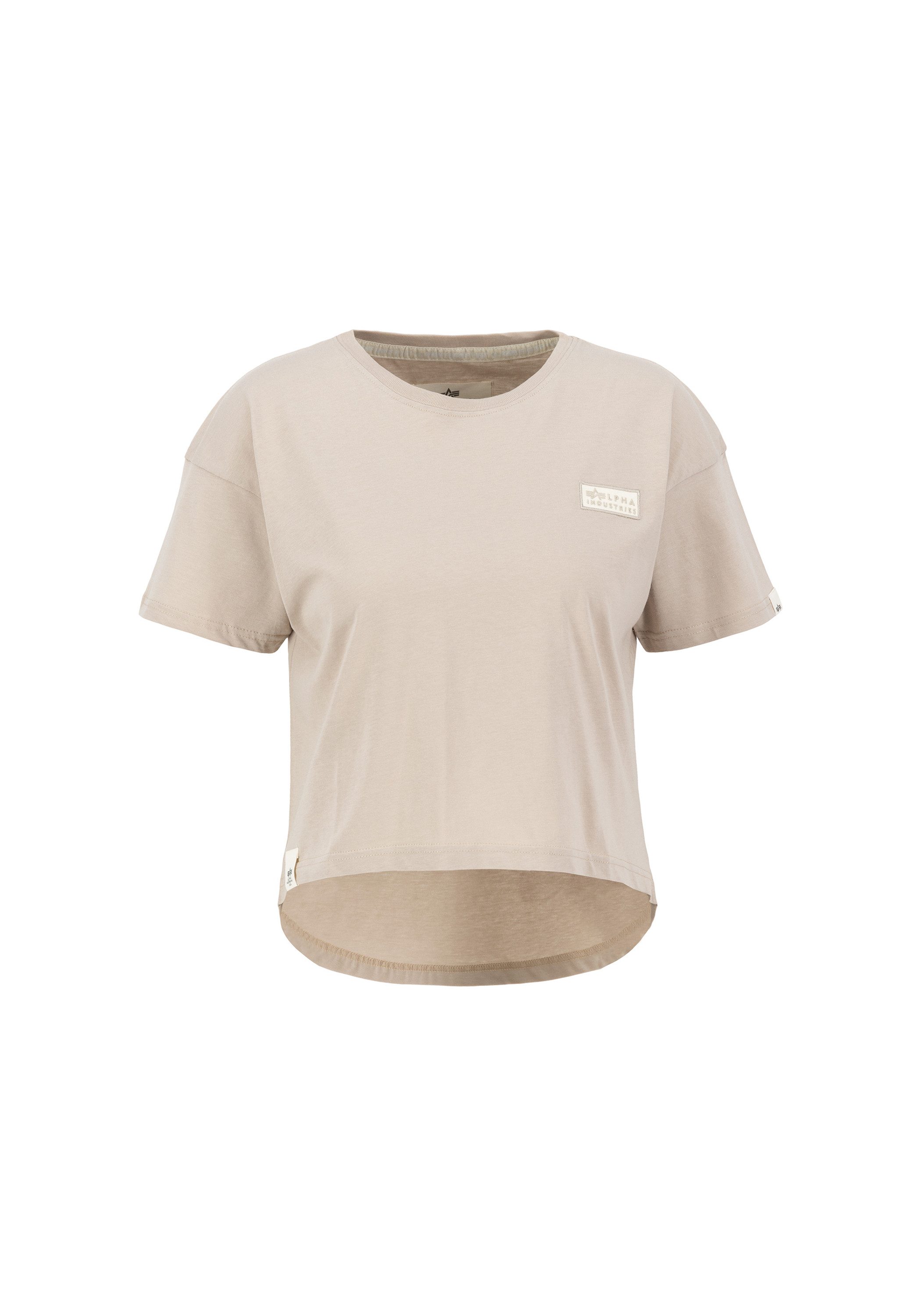 Alpha Industries Muscleshirt Organics Cropped OS T Wmn