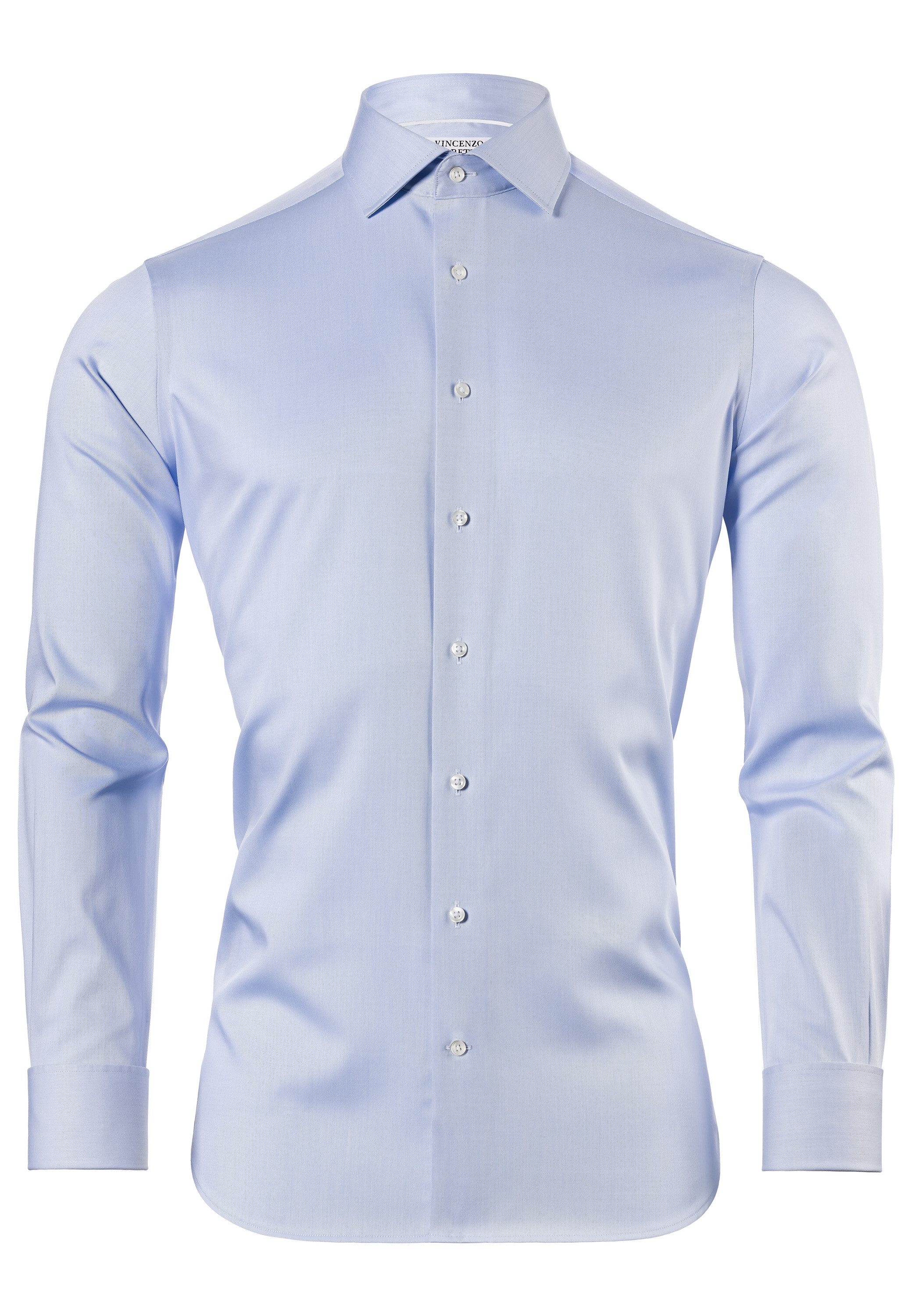 Vincenzo Boretti Businesshemd tailliert super bügelfrei Umschlagmanschette günstig online kaufen