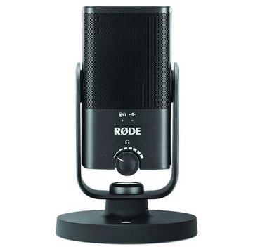 RODE Microphones Mikrofon Rode NT-USB Mini mit NTH-100 Kopfhörer mit Tuch