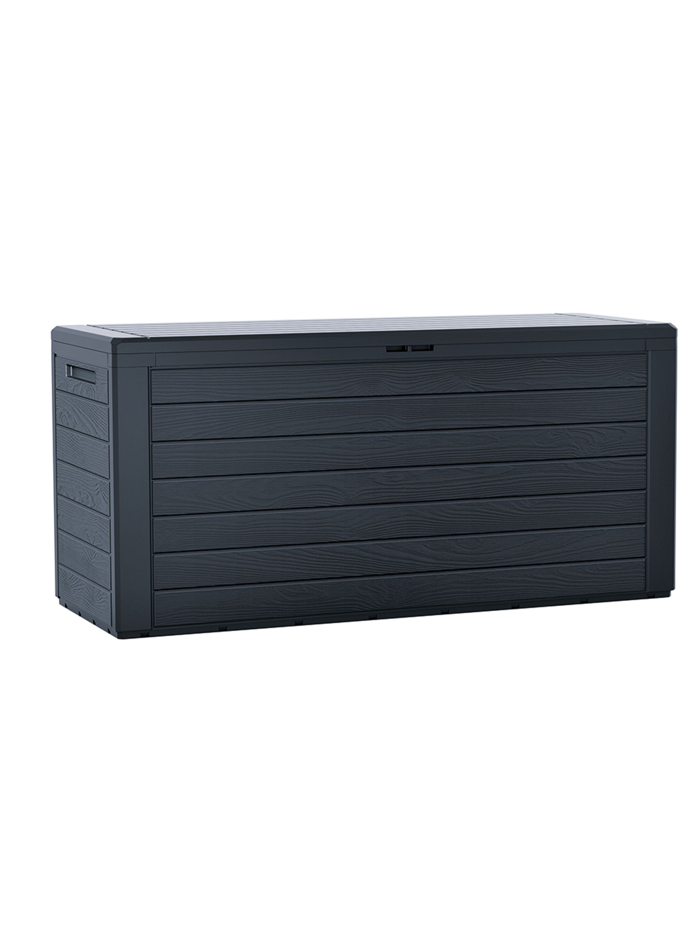 Gartenruhe Gerätebox Gartenbox 280L GD-0050 Kissenbox Anthrazit Garronda