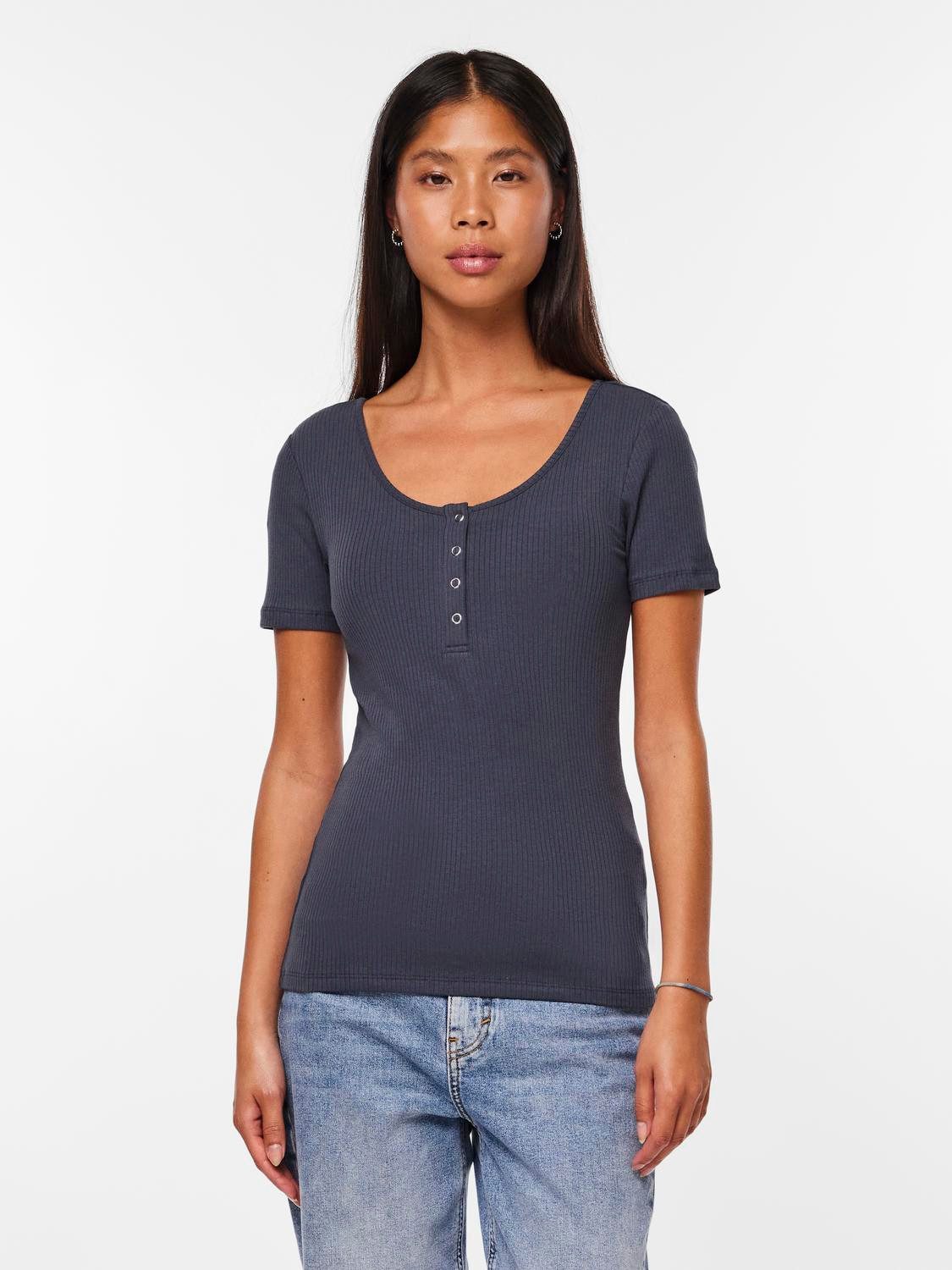 pieces Kurzarmshirt PCKITTE SS TOP NOOS günstig online kaufen