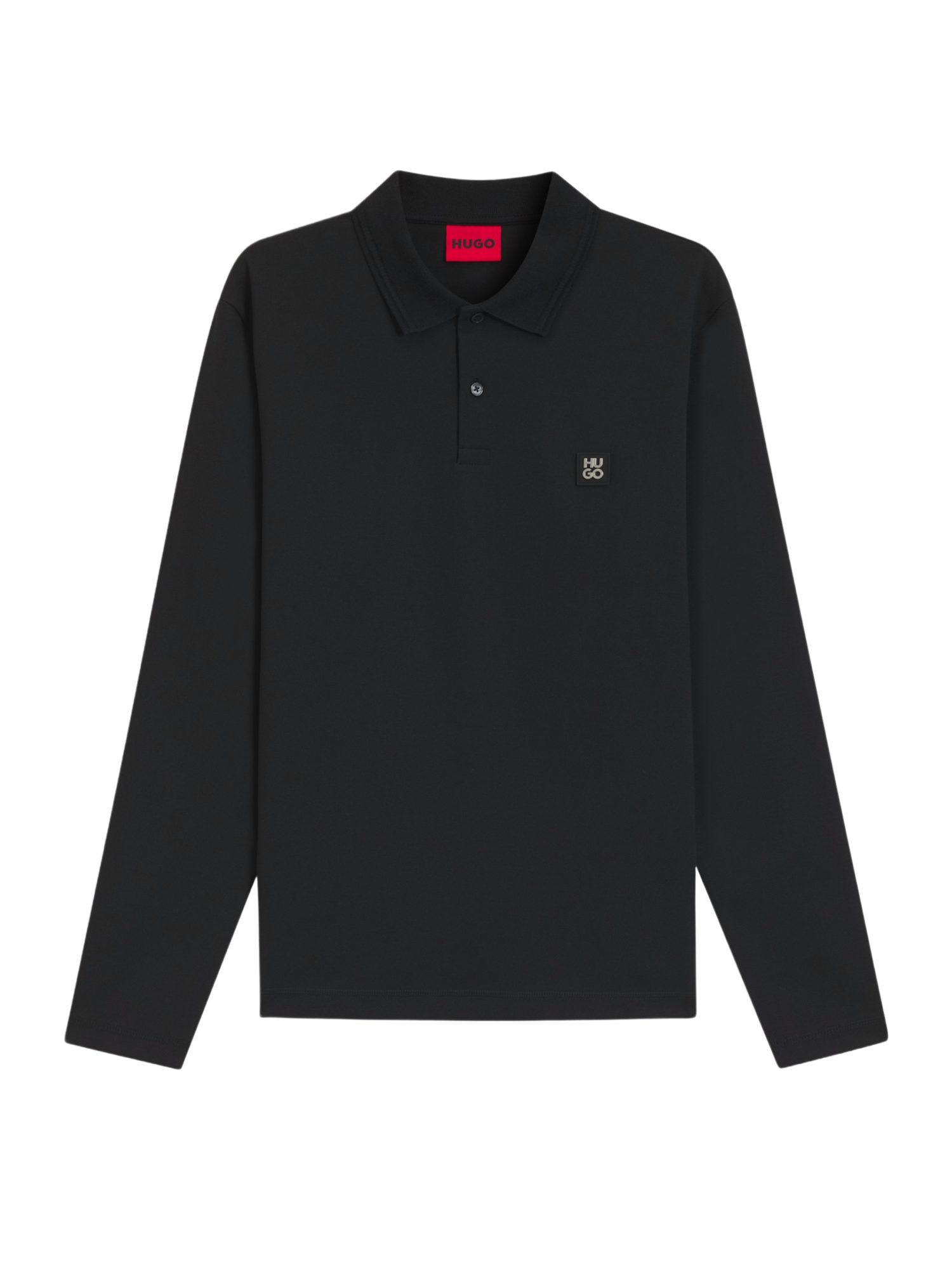HUGO Langarm-Poloshirt HUGO Men RED