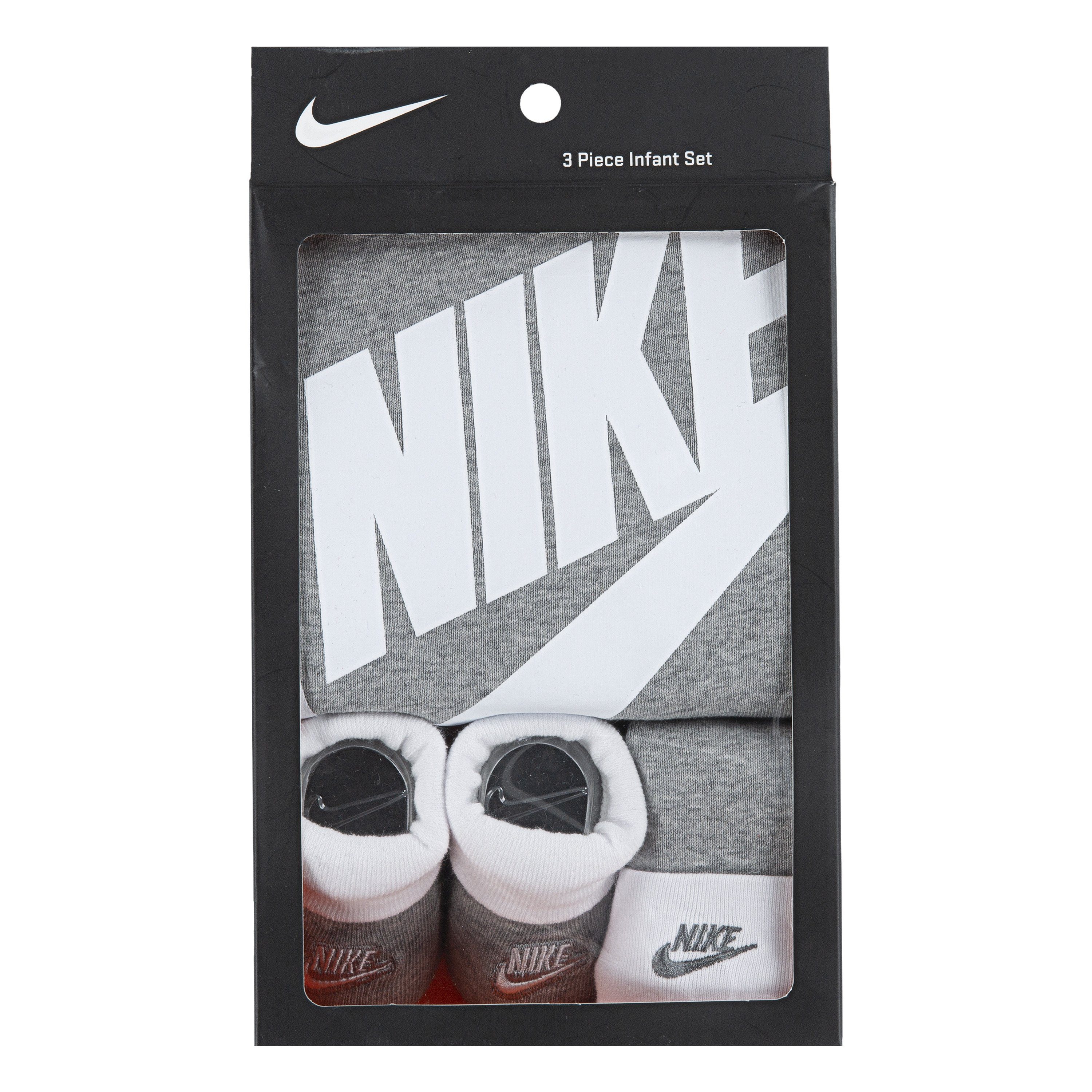 grey Erstausstattungspaket dark 3-tlg) Nike Sportswear (Set,