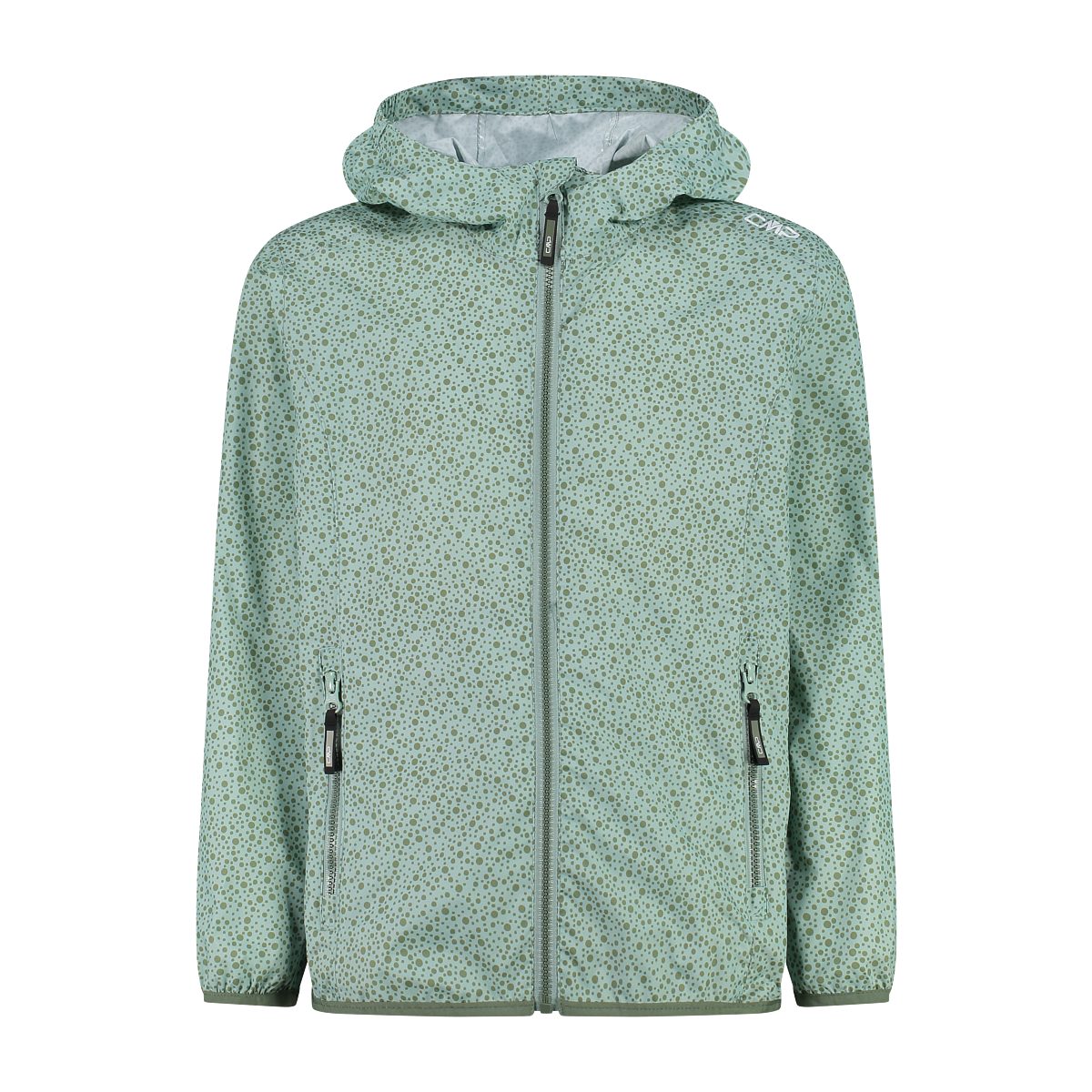 CMP Regenjacke KID G JACKET RAIN FIX HOOD sportlich, für Jugendliche, mit Kapuze, wasserdicht, winddicht