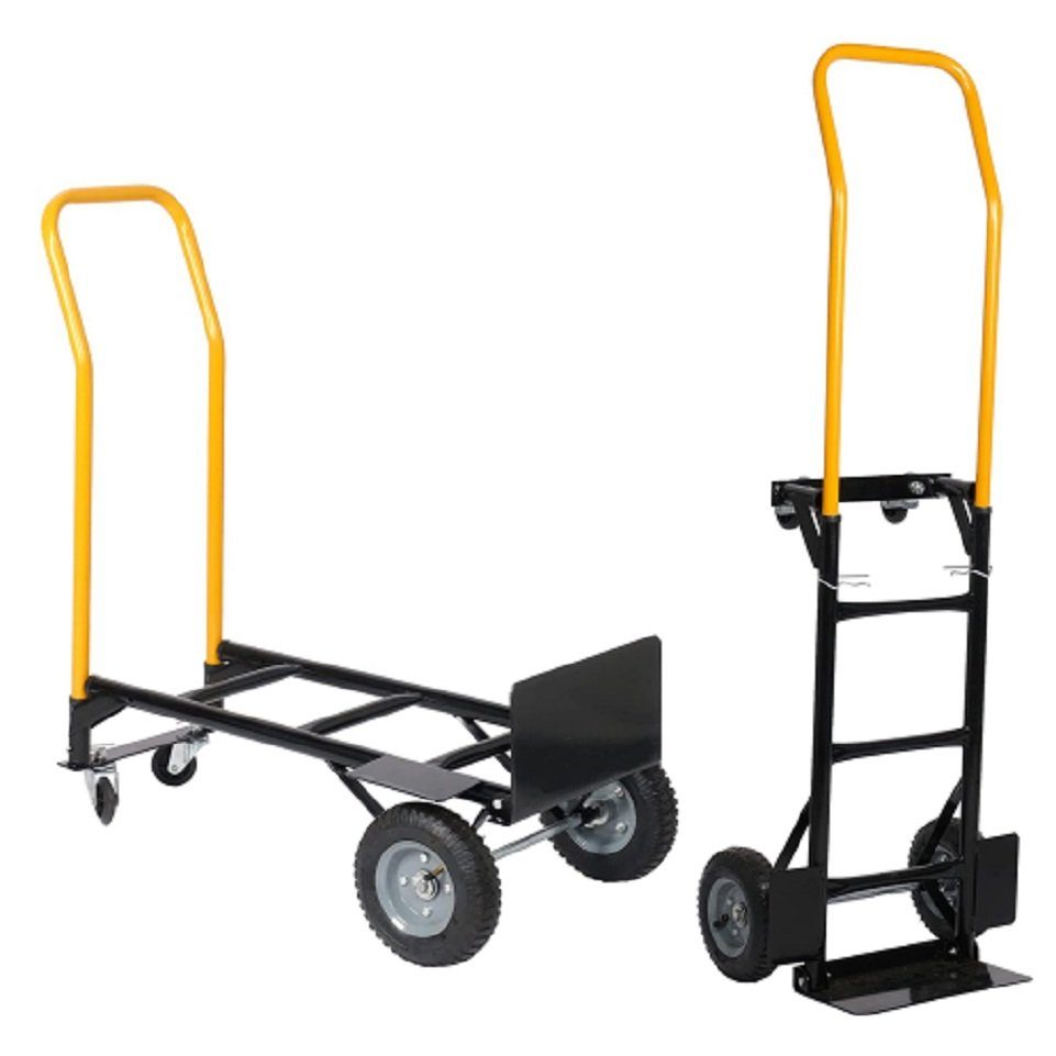 halten lbs Dolly Handwagen Für REDOM Push Plattformwagen, Schwenkrädern Kapazität Wheel Cart 4 Cart, Truck Purpose eine (Hand Heavy Kapazität von und Umzug/Warehouse/Garten/Lebensmittelgeschäft), Duty mit 220 Wheel 330 Dual 2 lbs