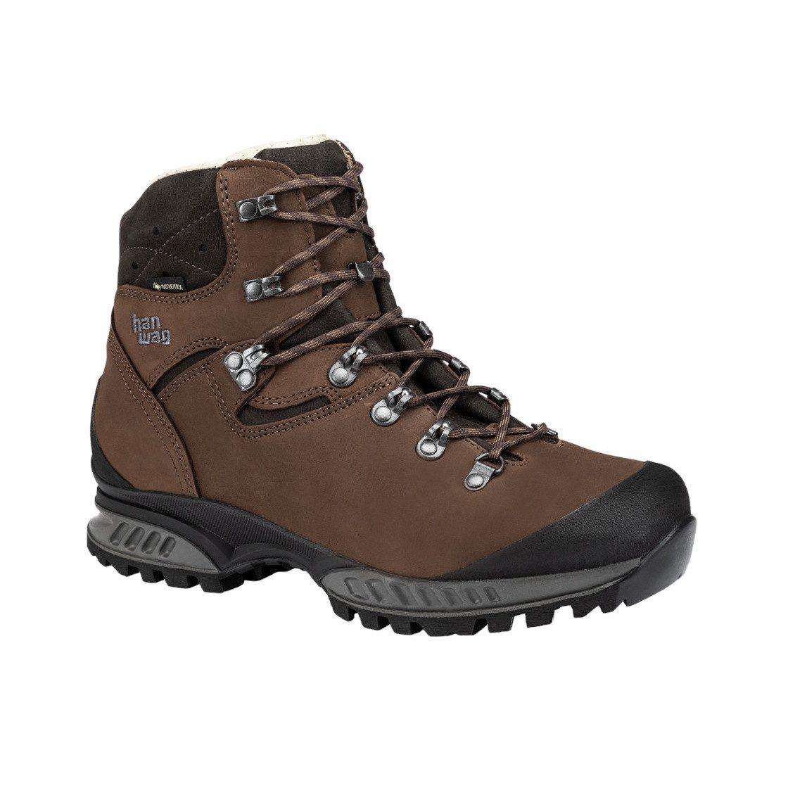 Hanwag Tatra II Wide GTX (Nubukleder, wasserdicht, weit) braun Herren Wanderschuh
