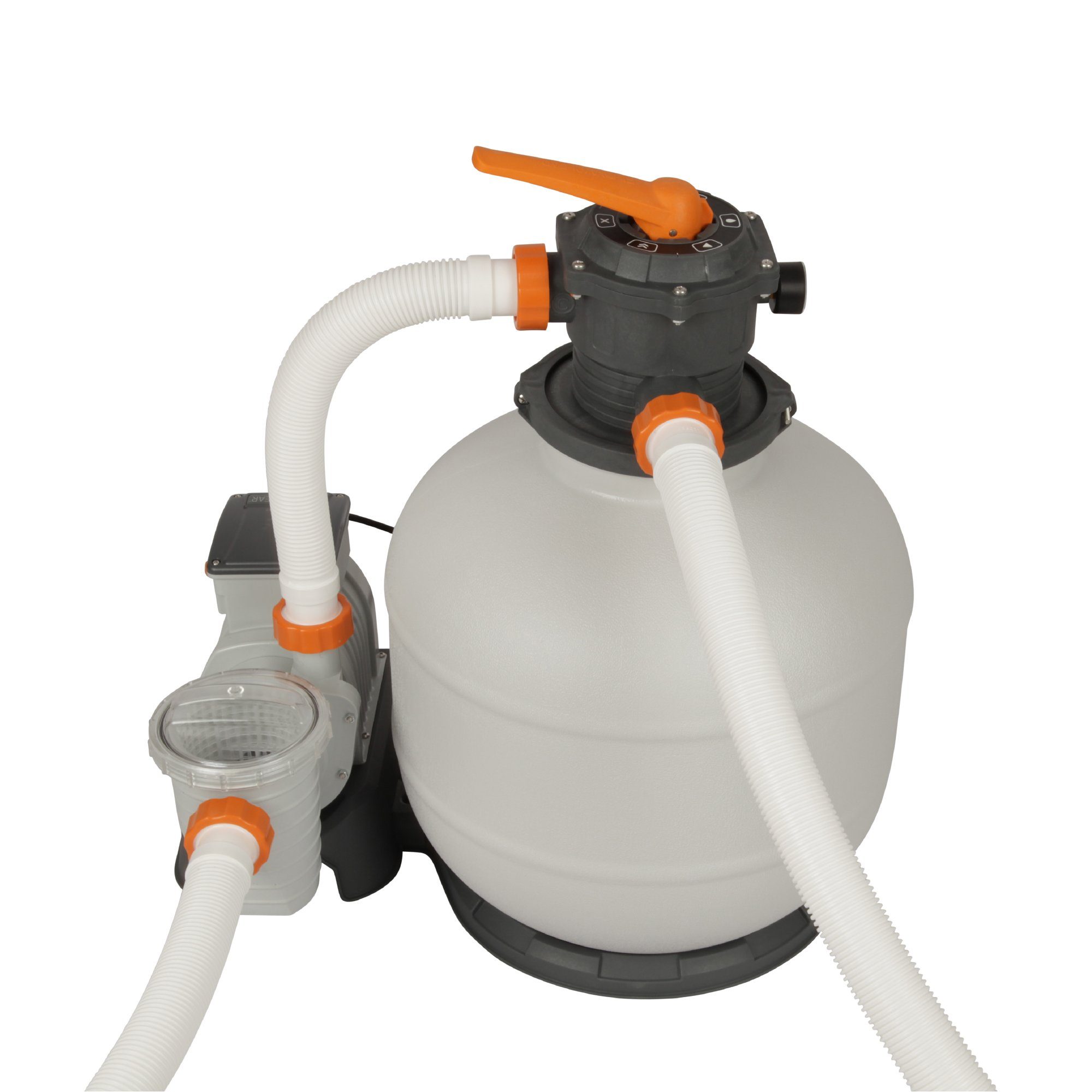 BESTWAY Sandfilteranlage FC-96878, Flowclear Filter Sandfilteranlage mit Zeitschaltuhr und ChemConnect