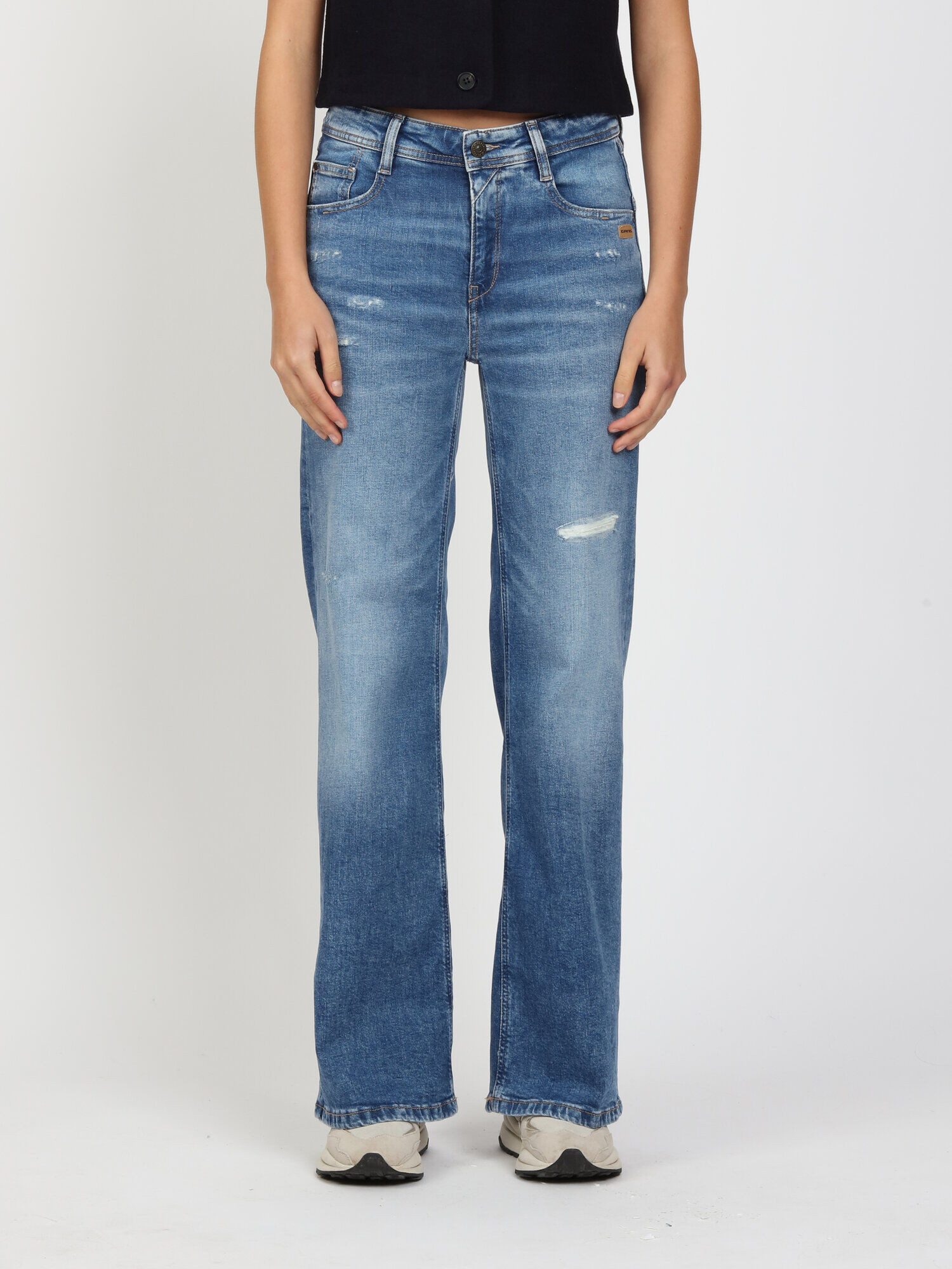 GANG 5-Pocket-Jeans 94AMELIE WIDE im 5-Pocket-Style