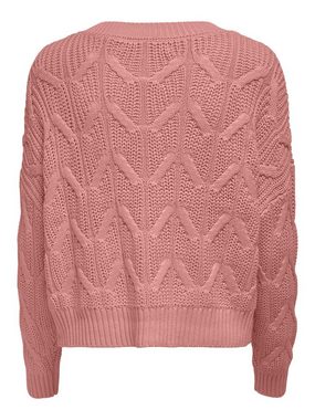 ONLY Strickjacke Mette (1-tlg) Lochmuster