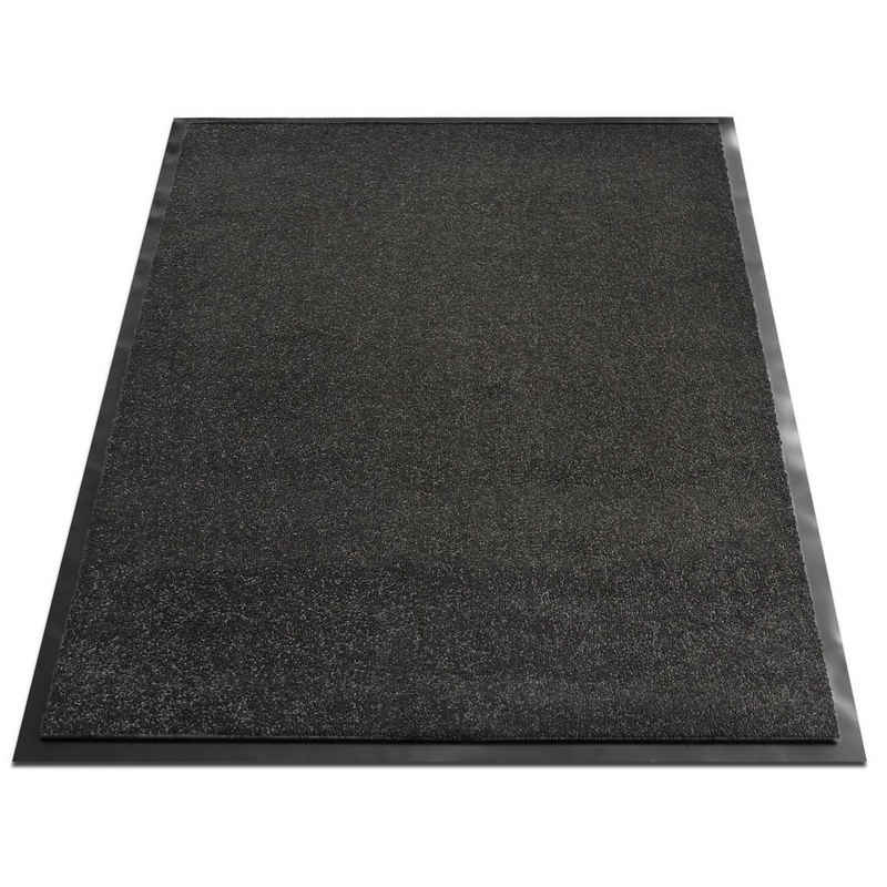 Fußmatte »Schmutzfangmatte Monochrom Fixgrößen«, Floordirekt, Höhe 7 mm