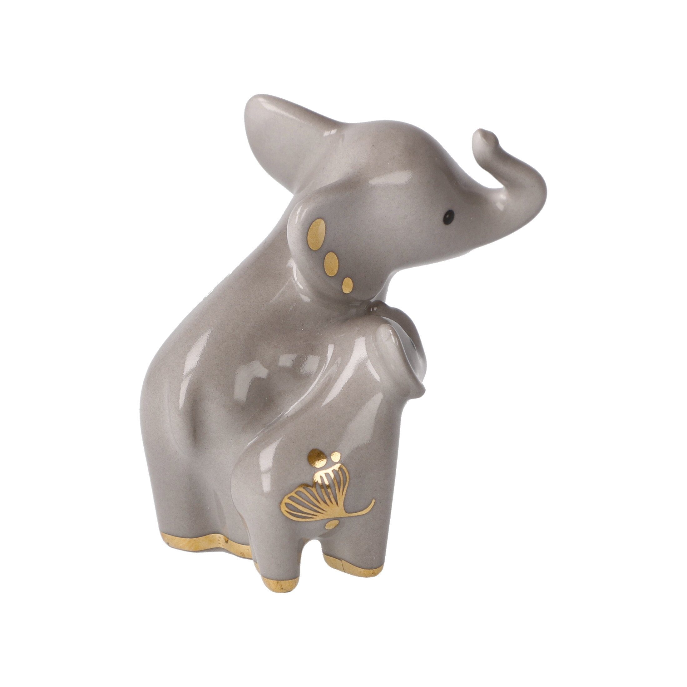 Goebel Dekofigur Goebel Elephant 'Mini Höhe Elephants in grau' Love 6cm 2023 