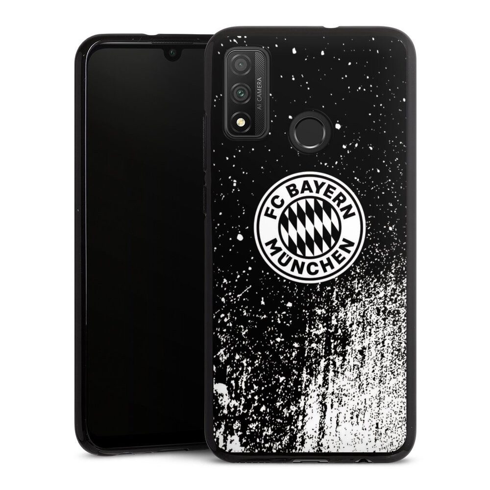 Handyhülle FC Bayern München Offizielles Lizenzprodukt FCB Splatter Schwarz - FCB