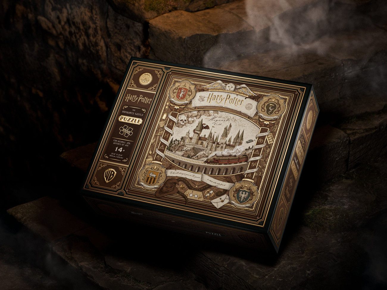 Theory11 Puzzle Harry Potter Multi-Dimensionales Puzzle (1000 Teile), Puzzleteile