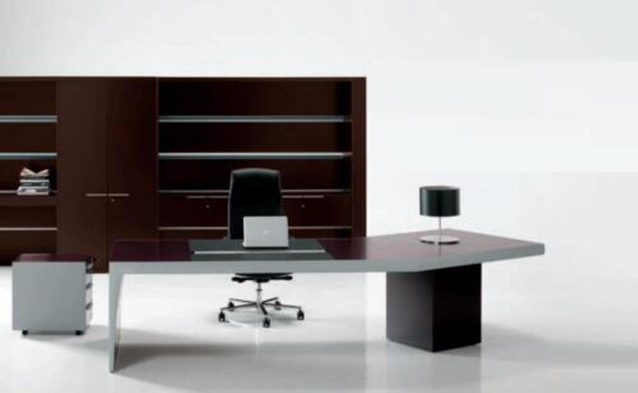 JVmoebel Eckschreibtisch, Italienische Einrichtung Eckschreibtisch Tisch Möbel Büromöbel Neu