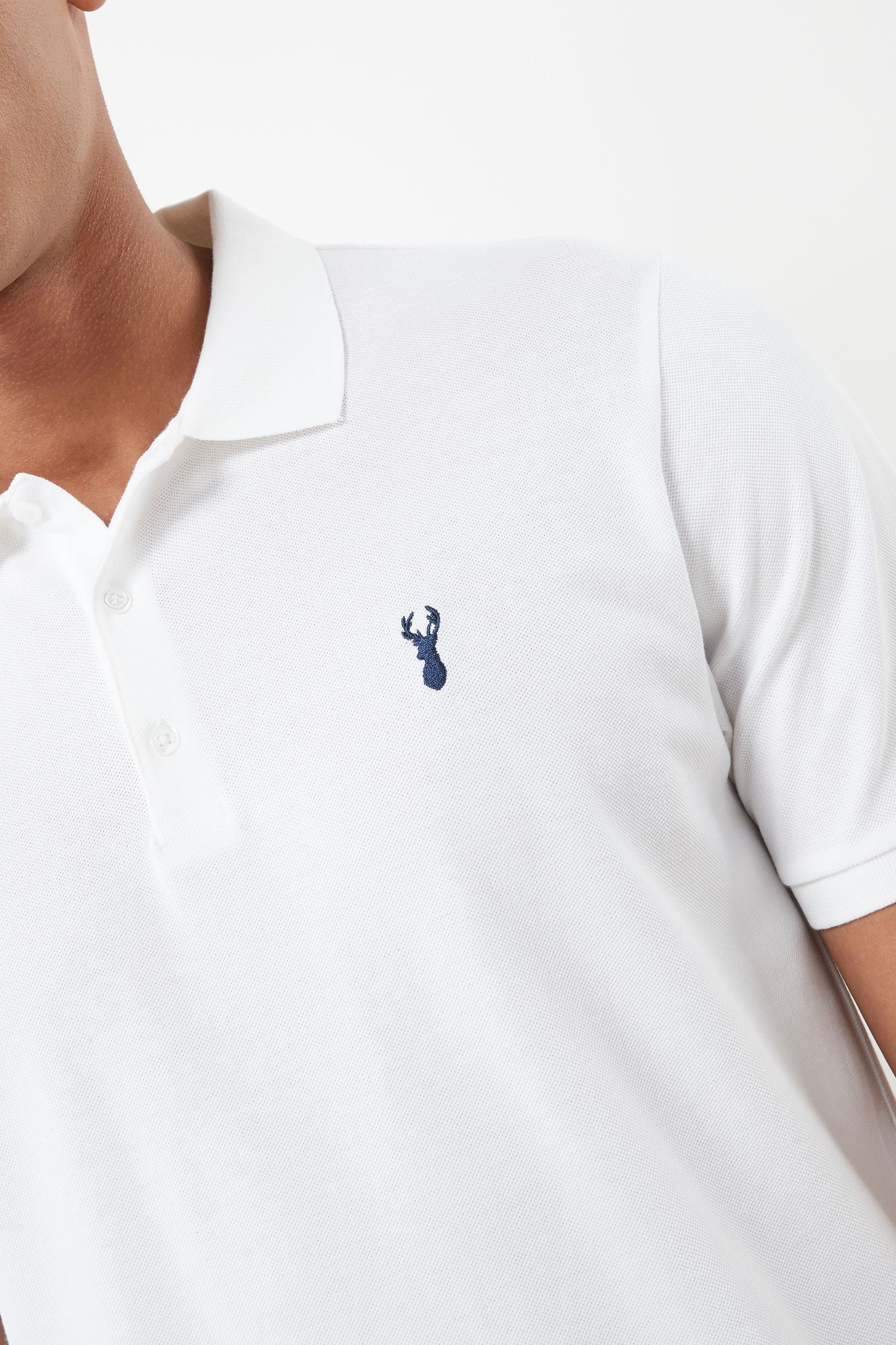 Next Poloshirt Piqué-Poloshirt (1-tlg) White