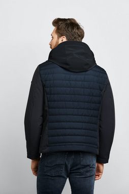 bugatti Langjacke aus wasserabweisender elastischer Ware