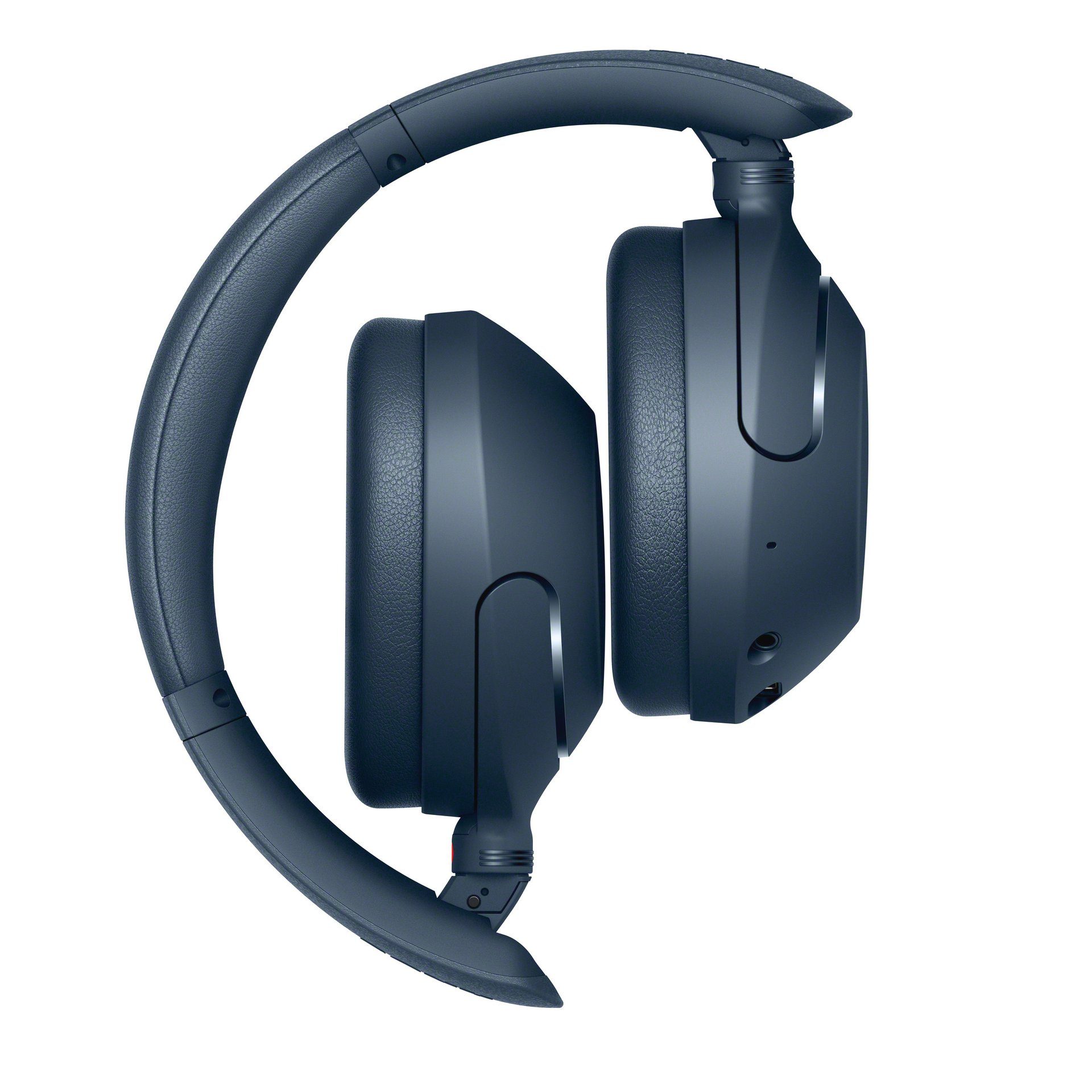 AVRCP Over-Ear-Kopfhörer Bluetooth, A2DP Sony Google Siri, Ladestandsanzeige, blau HSP) WH-XB910N Assistant, Bluetooth, HFP, (LED