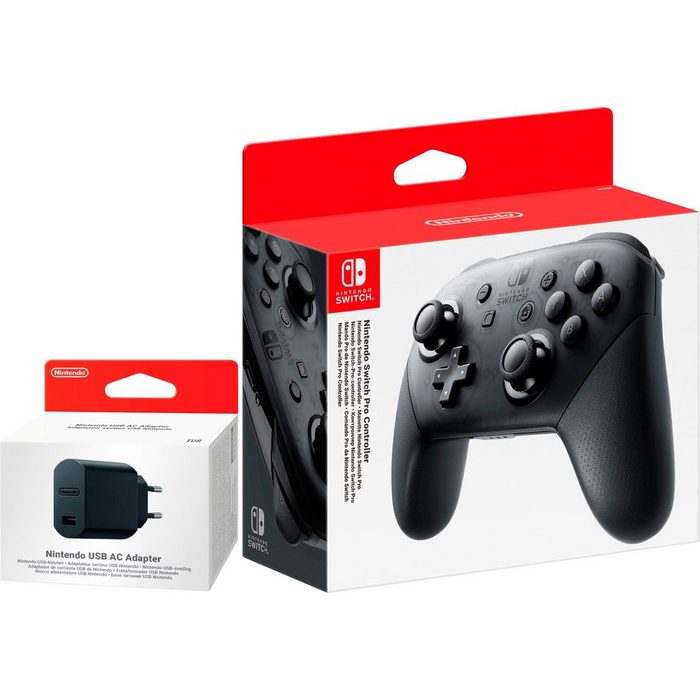 Nintendo Switch Pro Controller (inkl. AC Adapter)