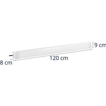 Wiesenfield Deckenleuchte LED Feuchtraumleuchte Deckenleuchte Stallbeleuchtung kombinierbar 60 W