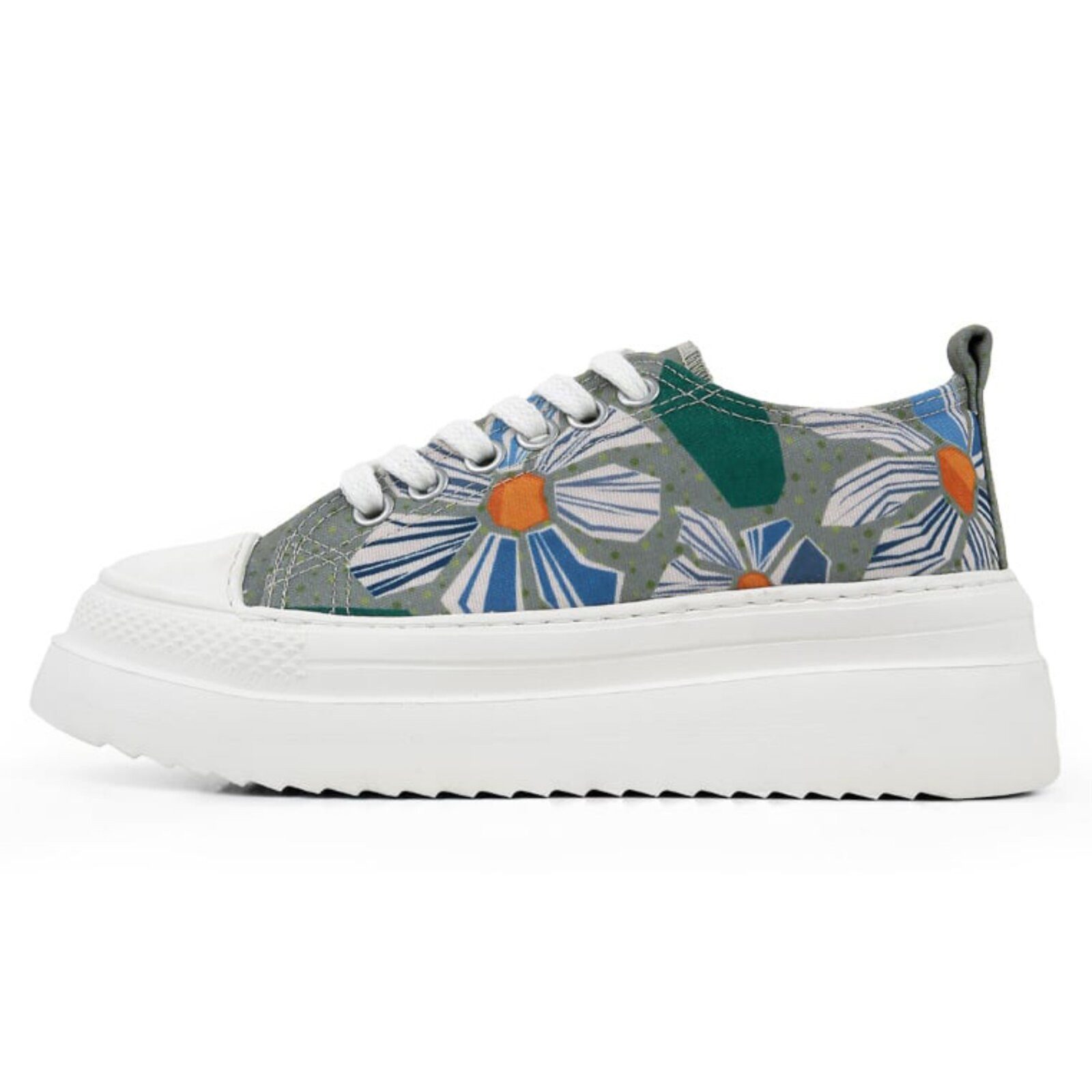 DOGO Freya Low-Top Кросівки Origami Bloom Damen Кросівки Кросівки Handgefertigt