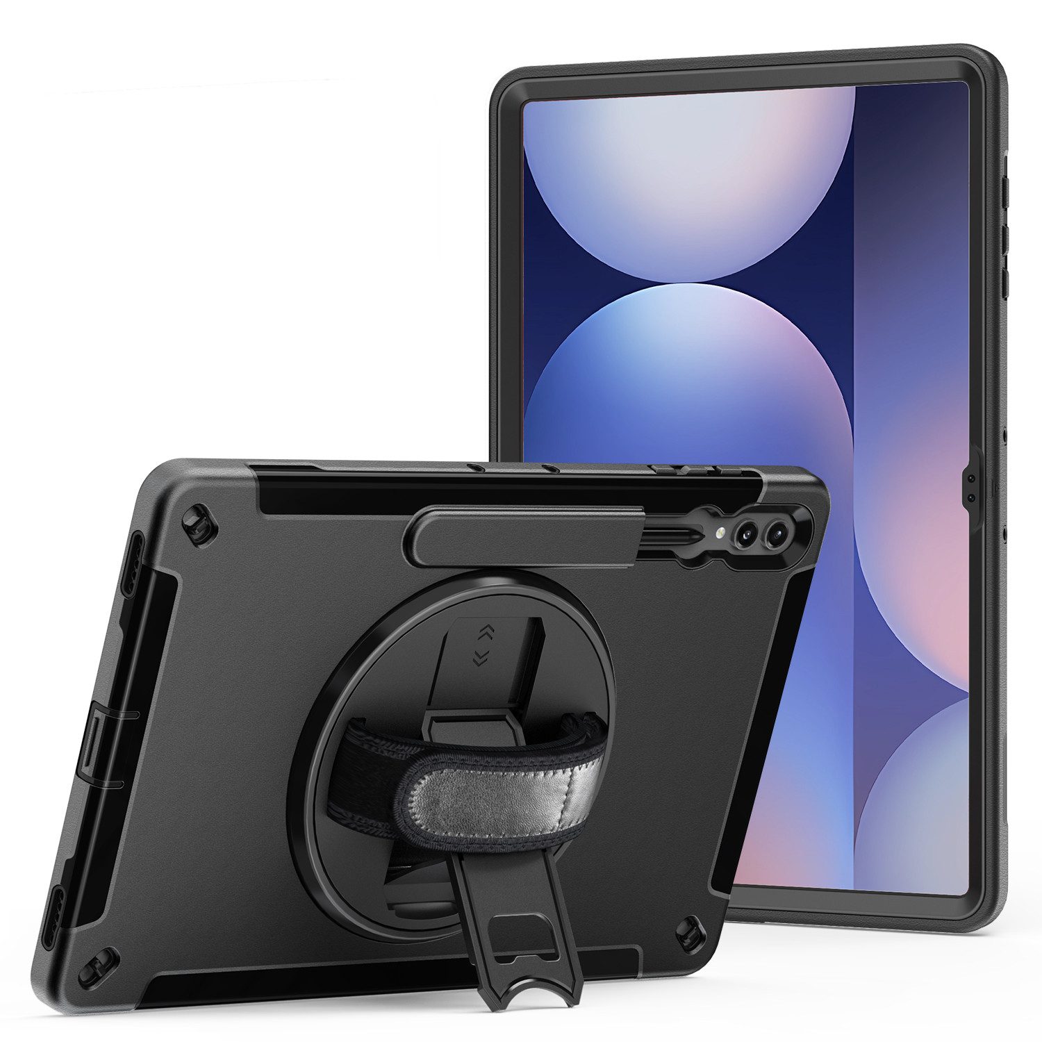 honju Tablet-Hülle Samsung Galaxy Tab S11 Ultra / S10 Ultra / S9 Ultra / S8 Ultra Case, [Drehbare Handschlaufe, Fallschutz nach US-Militärstandard]