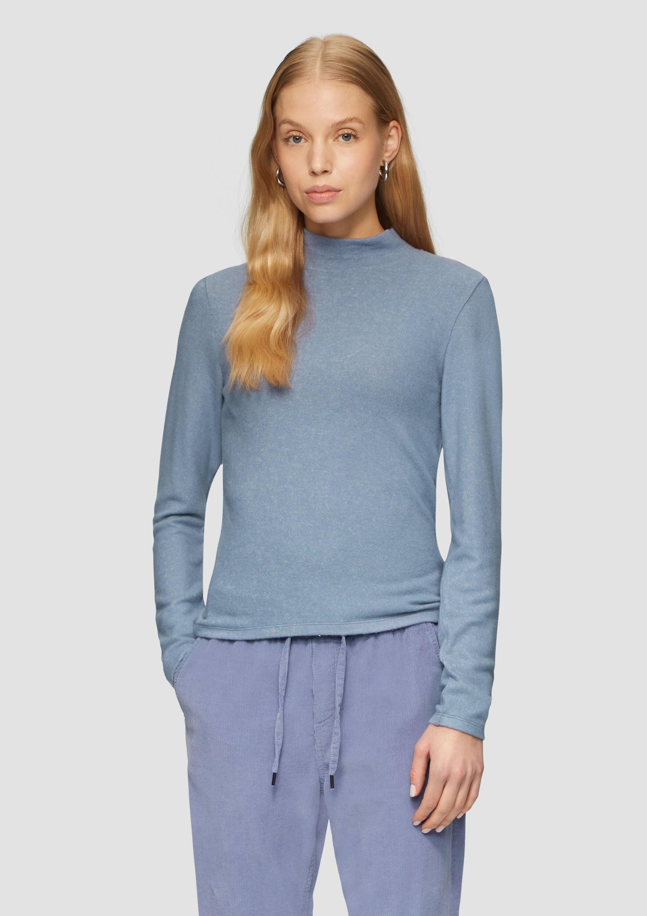 QS Langarmshirt T-Shirt Softes Longsleeve aus günstig online kaufen
