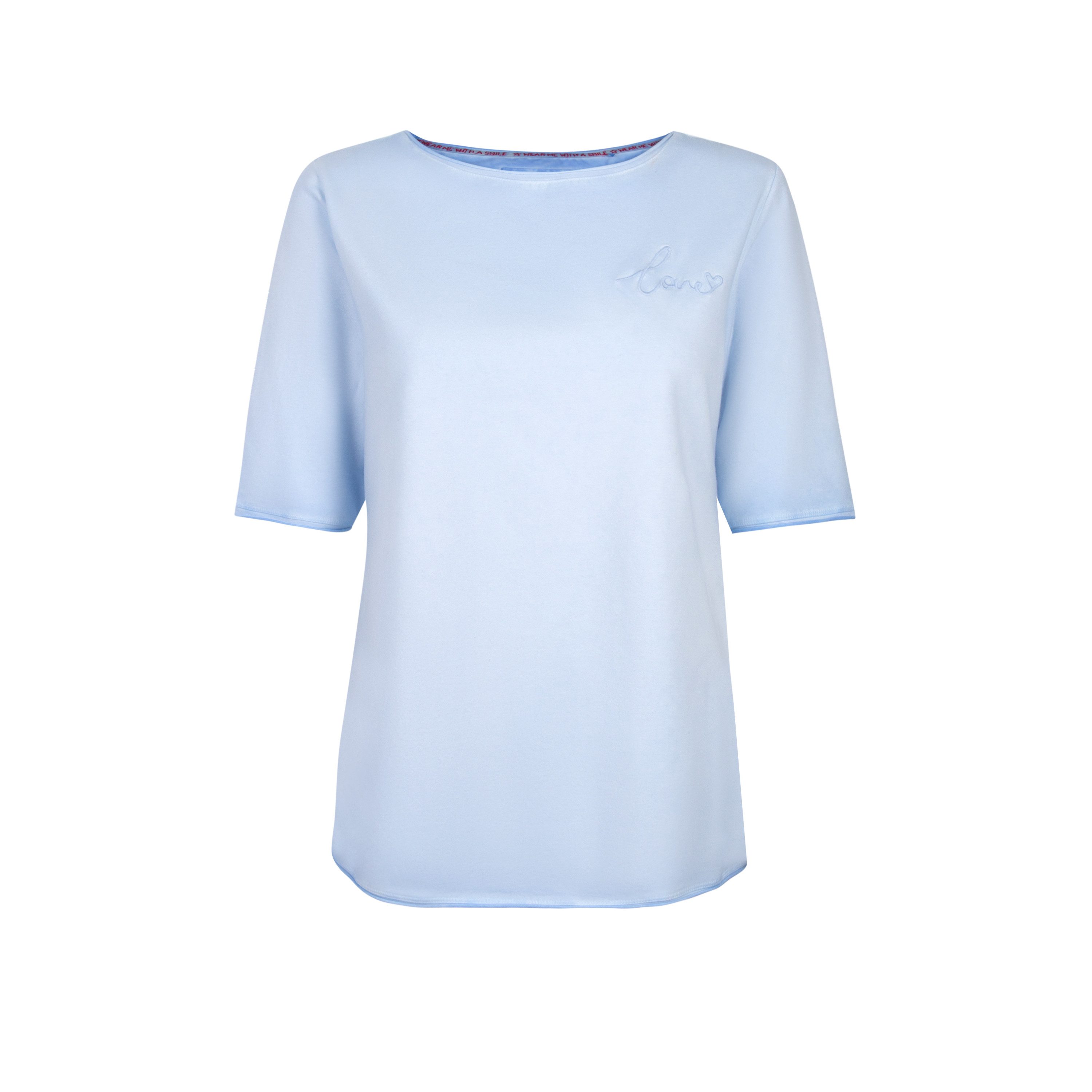 Lieblingsstück Rundhalsshirt CandiceEP mit Schriftzug günstig online kaufen