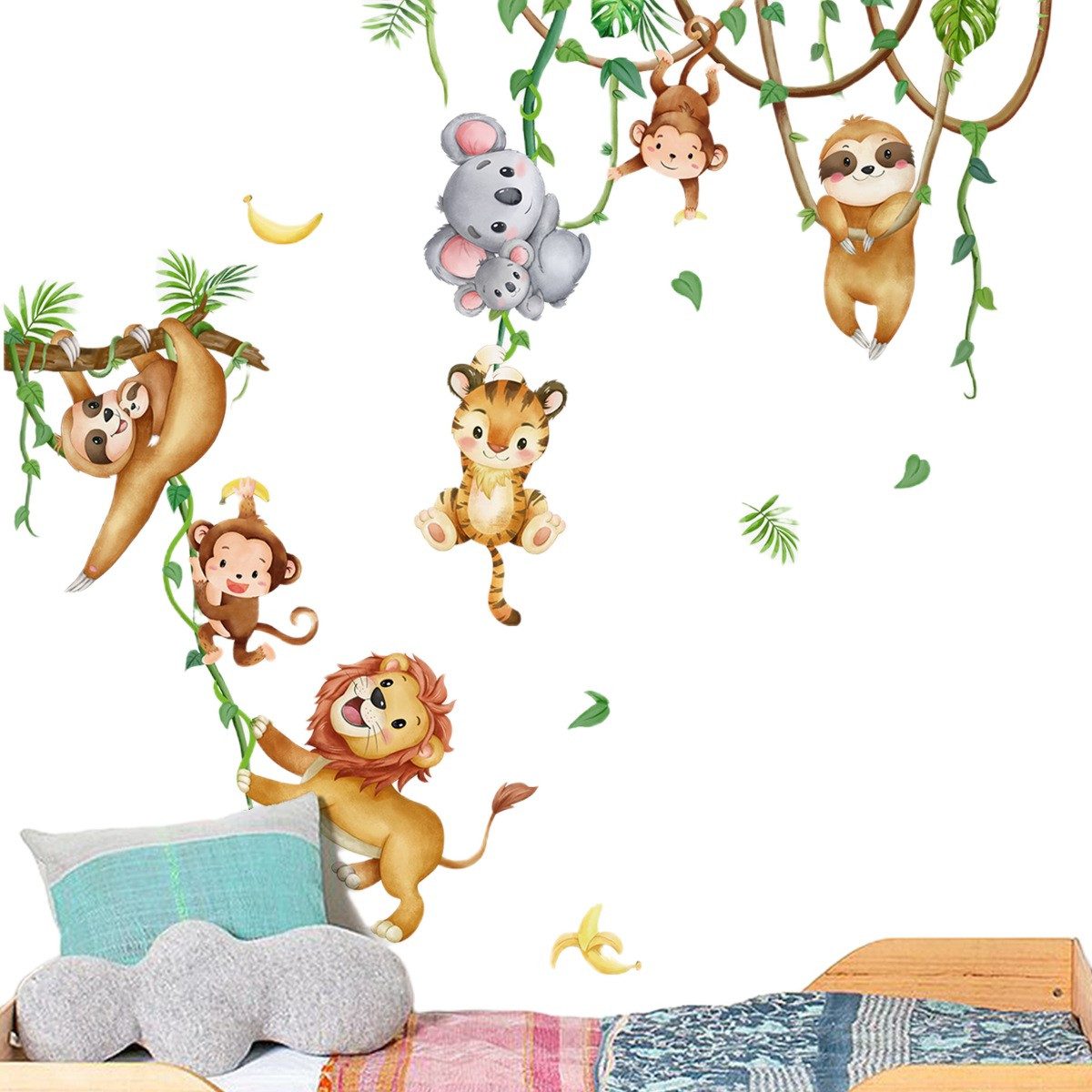Coonoor Wandsticker Kinderzimmer Türsticker, Babyzimmer Schlafzimmer günstig online kaufen