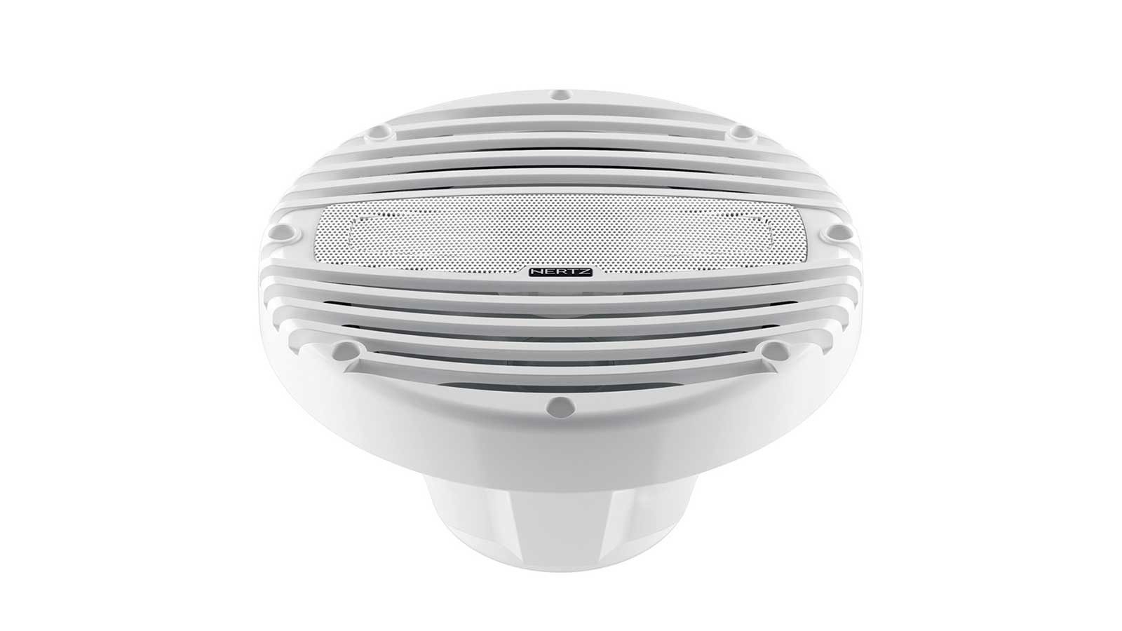 Hertz Hertz Marine HMX 8-TW Koax Lautsprecher 22,4 cm, weiß Verstärker