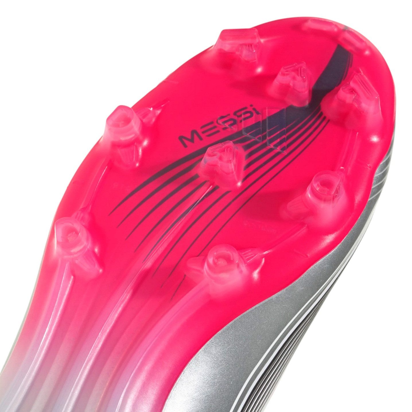 adidas Performance F50 Messi Pro FG (für feste Böden) 2025 weiss/bunt Herren Fußballschuh