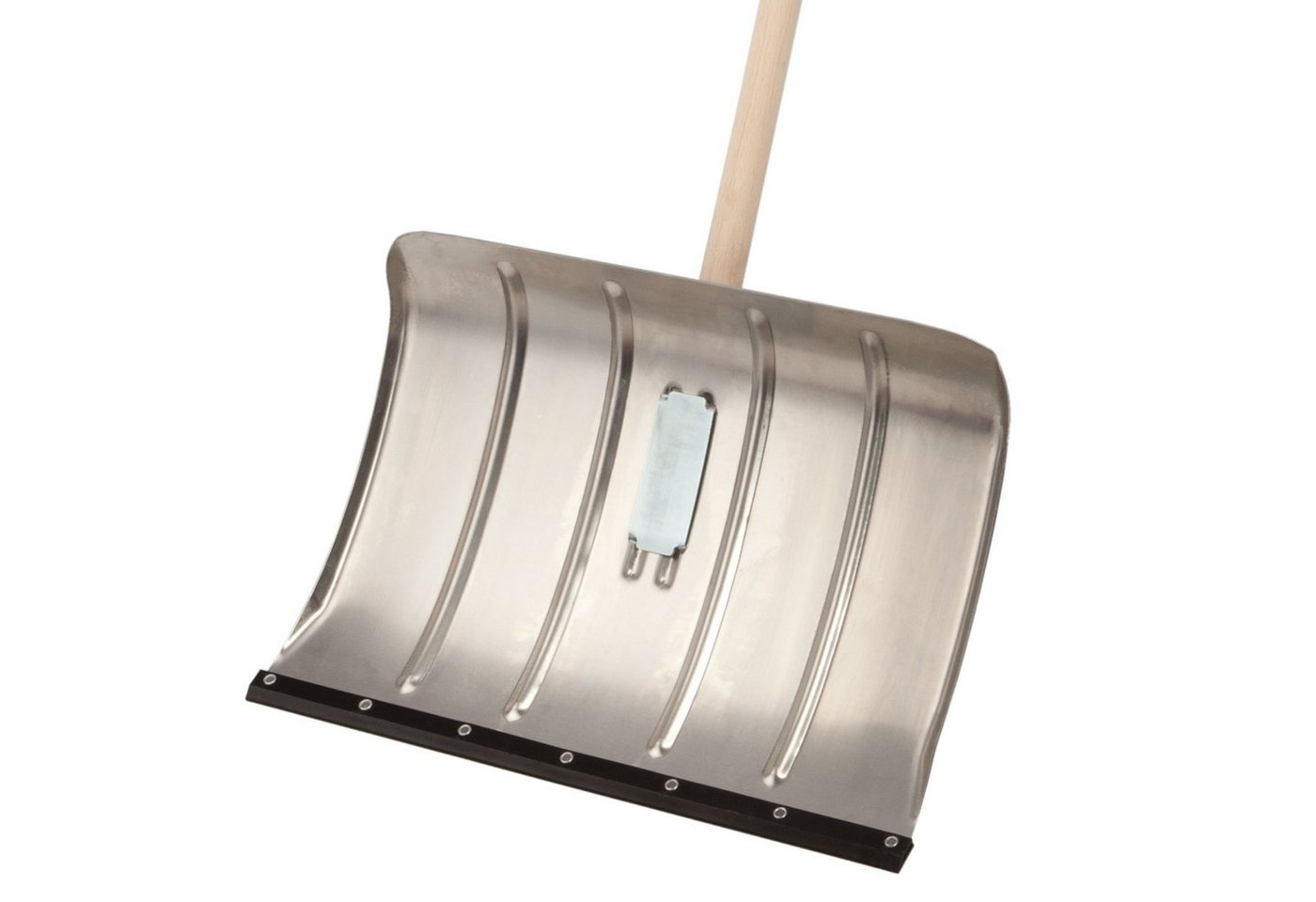 Thumbnail - Freund Victoria Schneeschieber Aluminium-Schneeschieber mit Flüsterkante und Holzstiel 97051