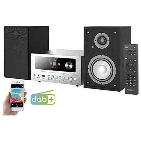 auvisio IRS-500.CD Micro-Stereoanlage mit Webradio, DAB+, FM, CD, Bluetooth Stereoanlage (Internetradio, DAB+, FM, Bluetooth 5.0, CD-Player)