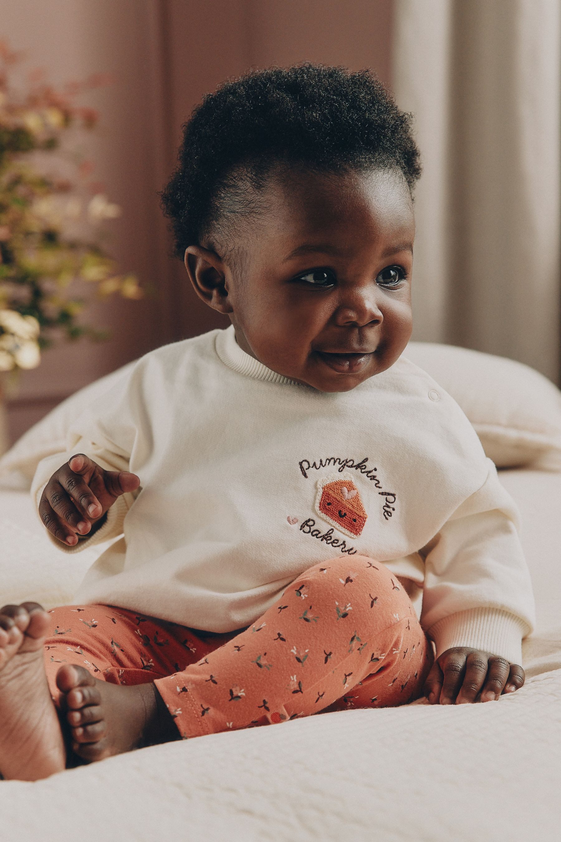 Next Top & Leggings 2-teiliges Baby-Set mit Sweatshirt und Leggings (2-tlg)