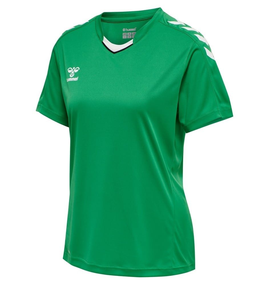 hummel Kurzarmshirt Sport-Shirt hmlCORE XK Poly Jersey (robuster Doppelstrick) Kurzarm