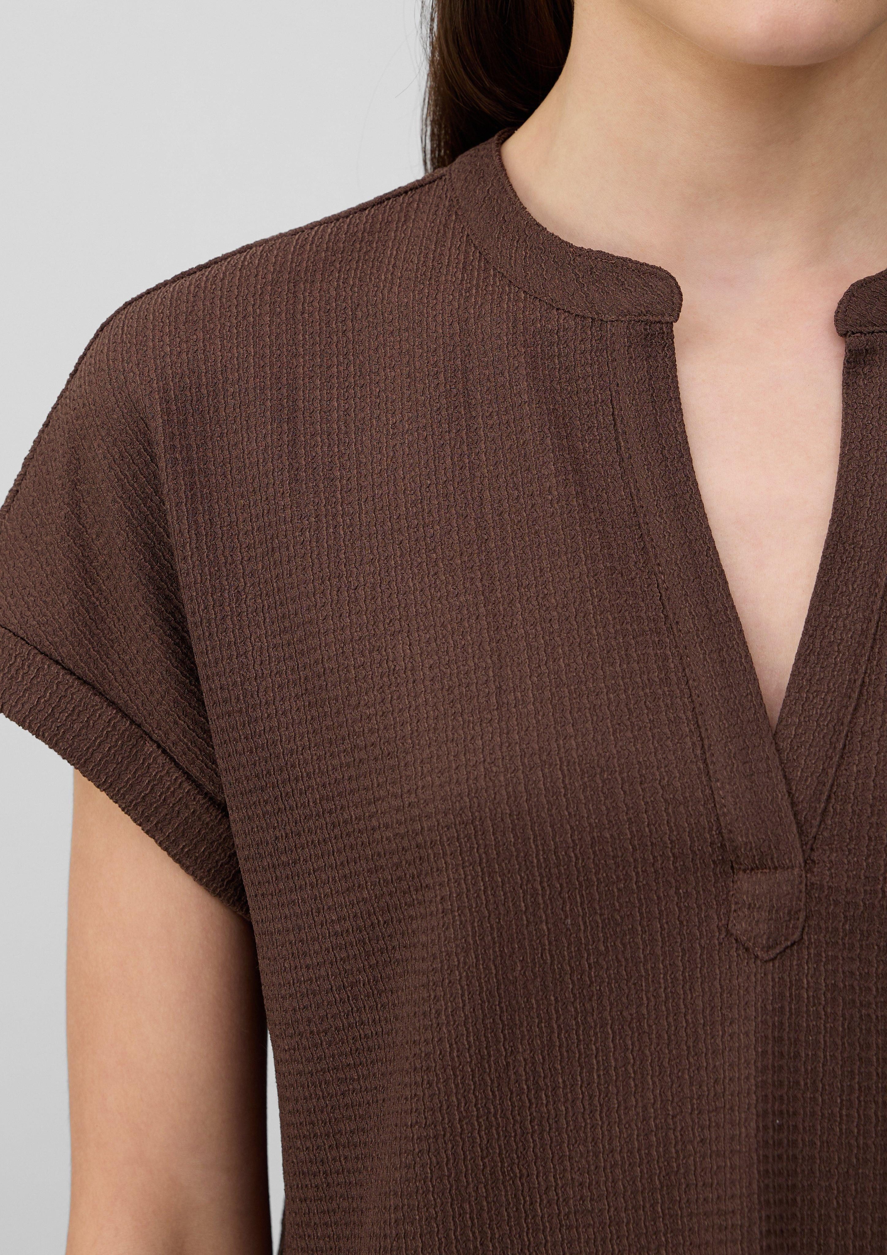 s.Oliver Shirttop Strukturiertes T-Shirt im Relaxed günstig online kaufen