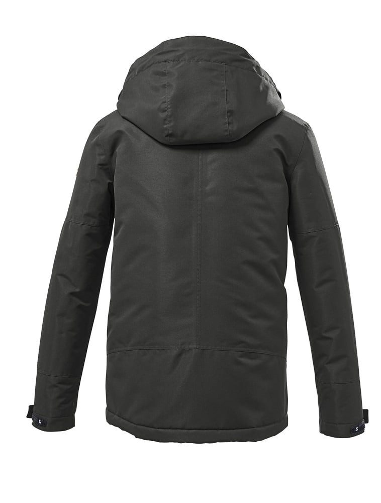 Killtec Winterjacke Kow 28 (wind- und wasserdicht, atrmungsaktiv, PFC-frei) anthrazitgrün