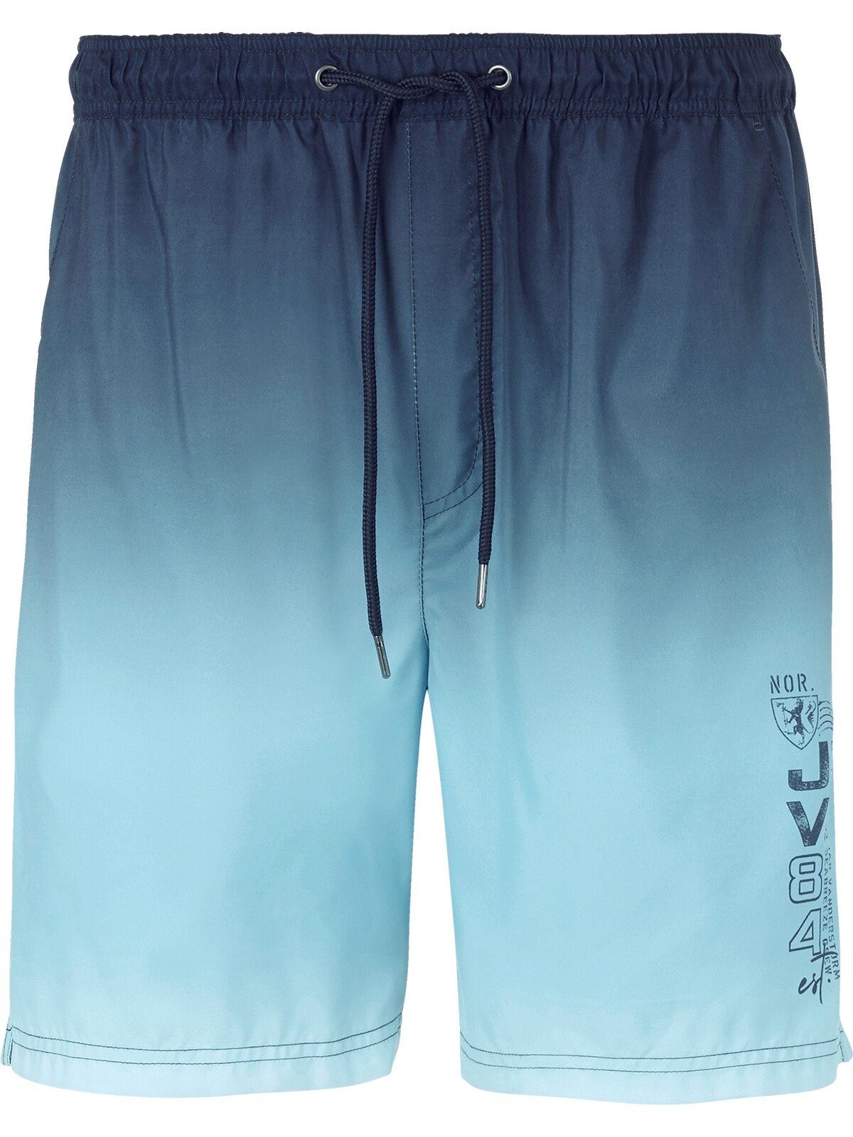 Jan Vanderstorm Badeshorts WERENFRIED (1-St) im Farbverlauf mit Taschen