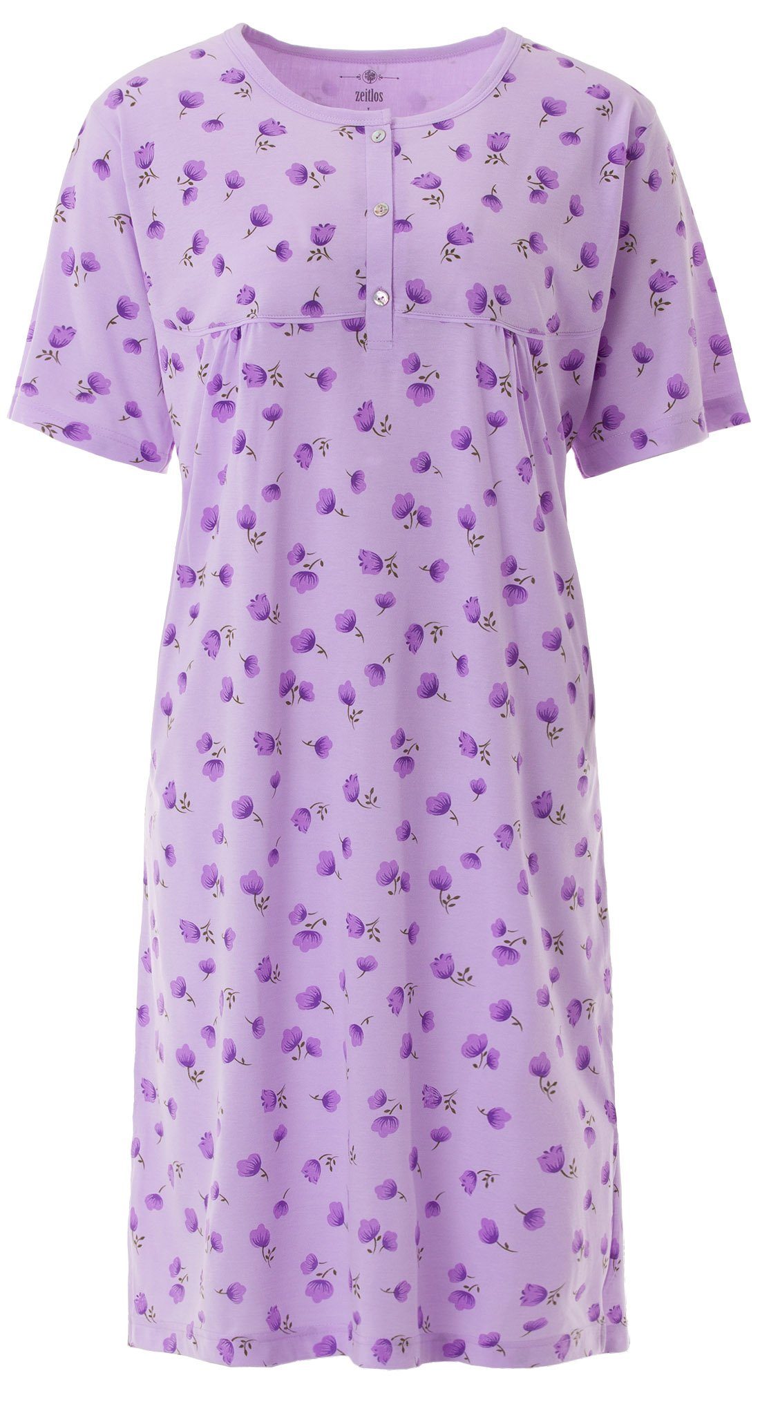zeitlos Nachthemd Nachthemd Kurzarm - M-6XL günstig online kaufen
