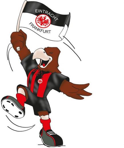 WallArt Wandtattoo »Fußball Eintracht Frankfurt Logo« online kaufen OTTO