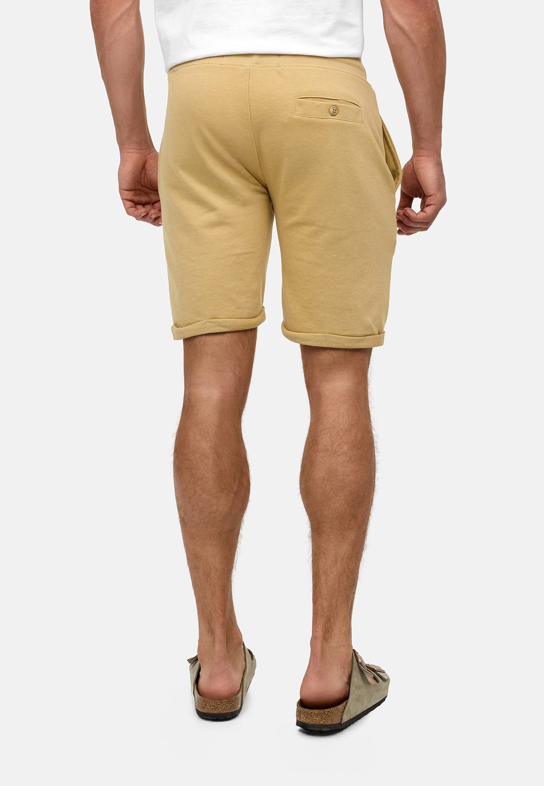Indicode Sweatshorts INStormwin elastischer Bund mit Kordelzug