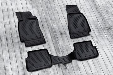 LEMENT Auto-Fußmatten Passgenaue 3D Fussmatten für VOLKSWAGEN Golf IV 1998-2004, 4 Stk., für VW Golf IV PkW, Passgenaue