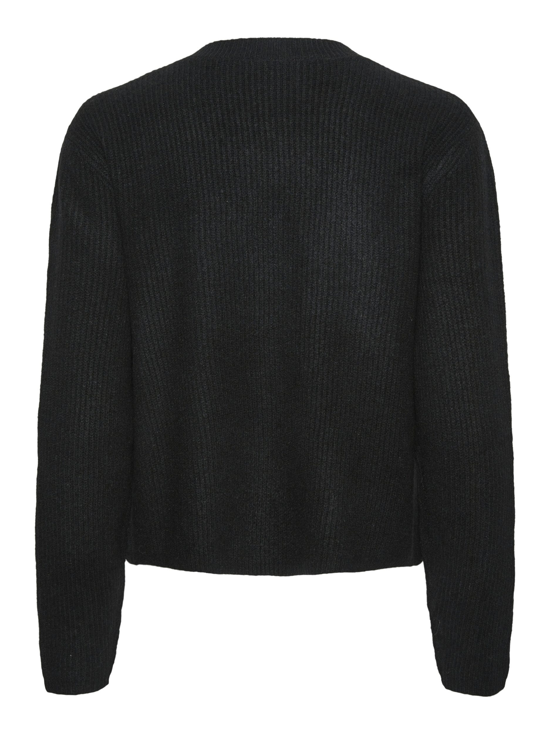 pieces Langarmshirt PCRILLY LS REVERSIBLE BOW KNIT BC